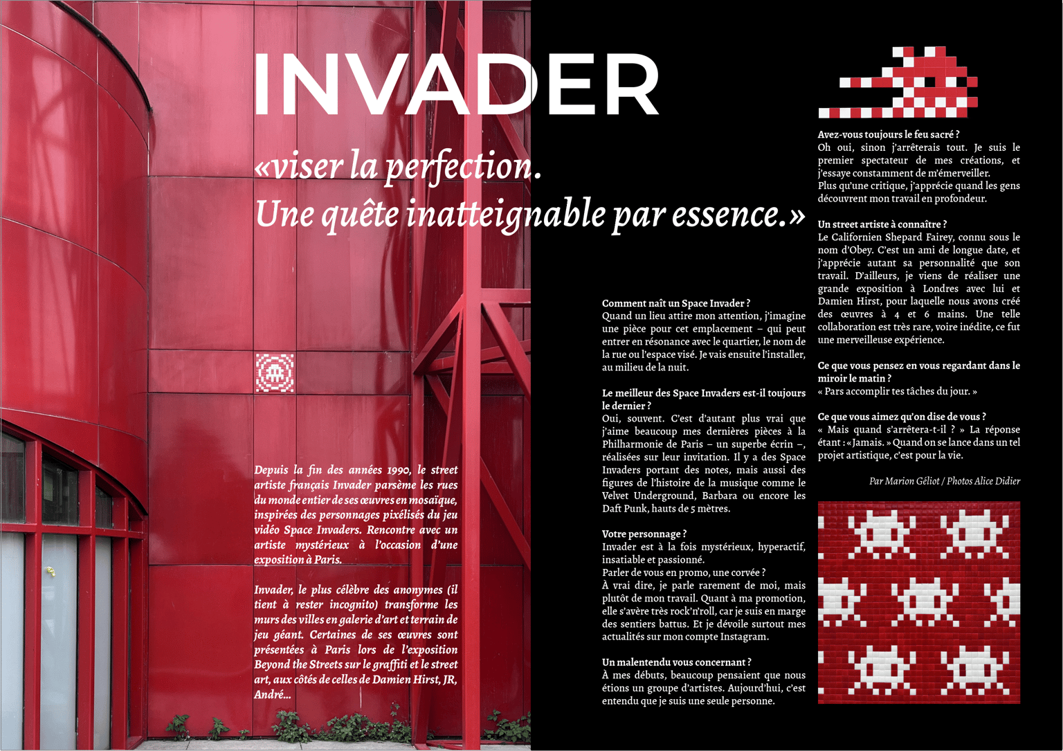 INVADER article ! - image 1 - student project