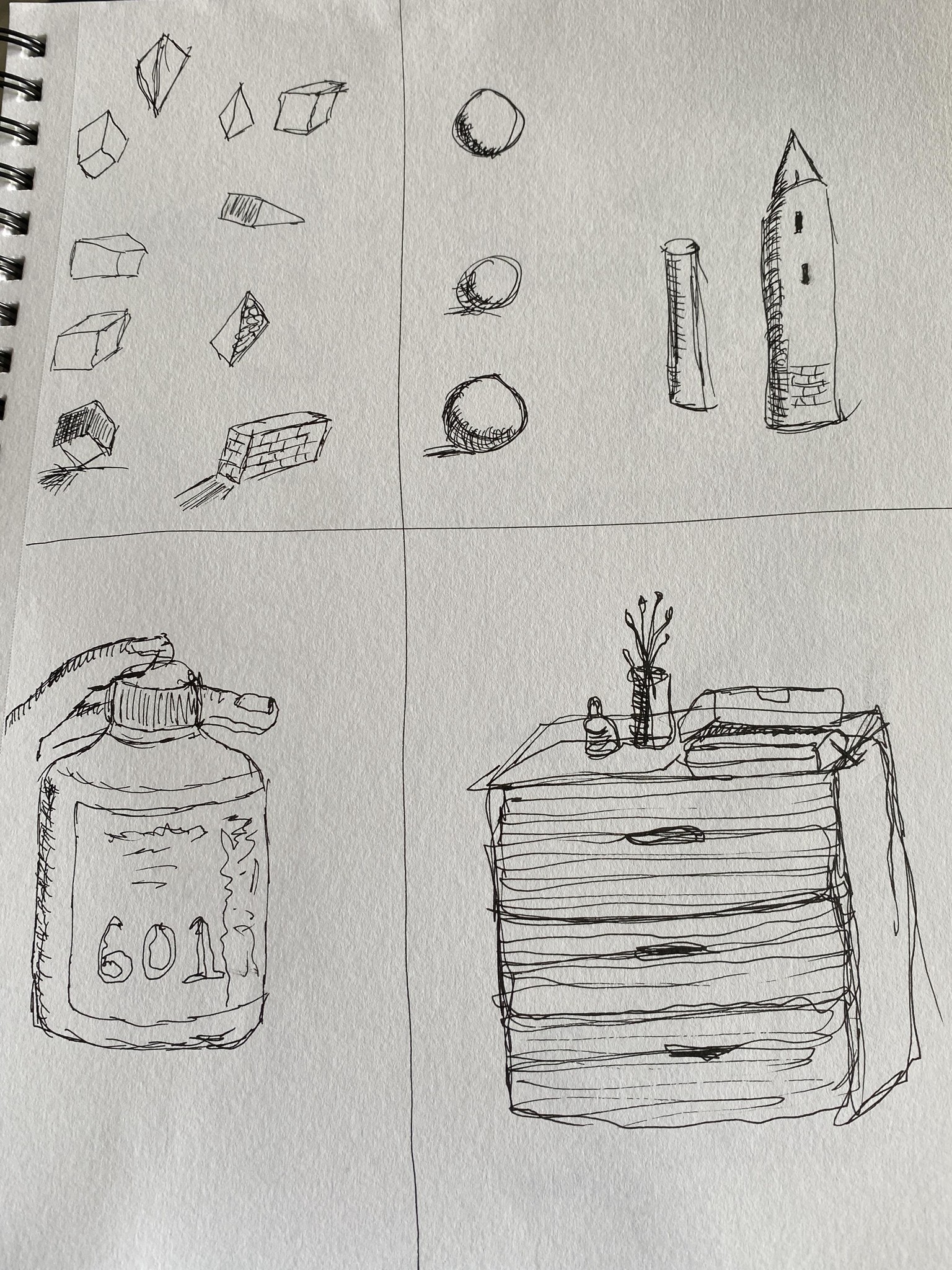Drawing Warm Up Exercises - image 2 - student project