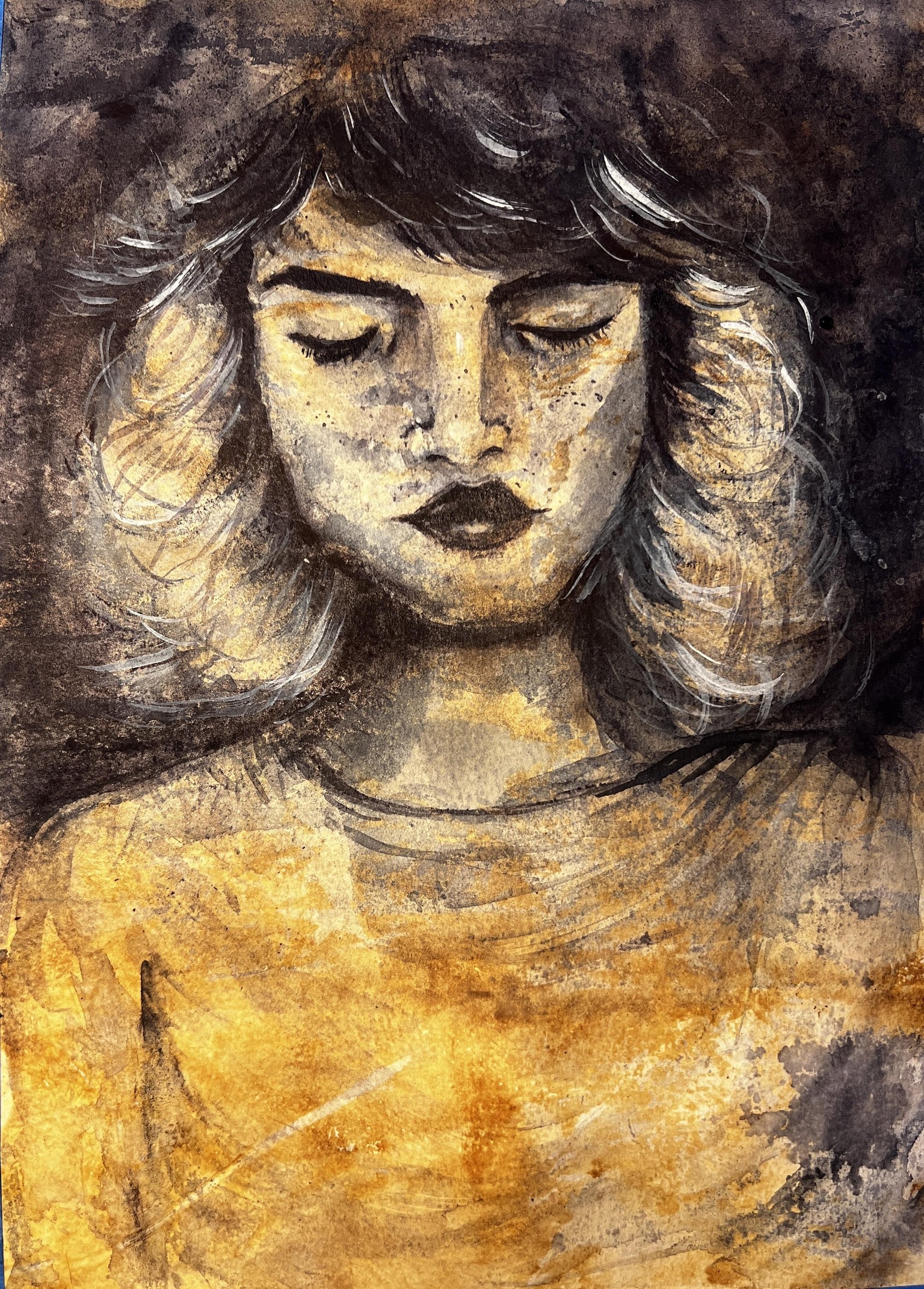 Neutral Coffee Girl - image 1 - student project