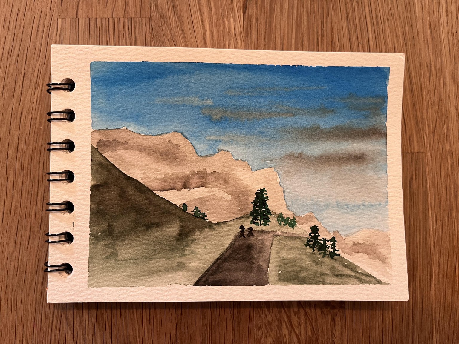 Painting from a reference photo I took the day before - image 1 - student project
