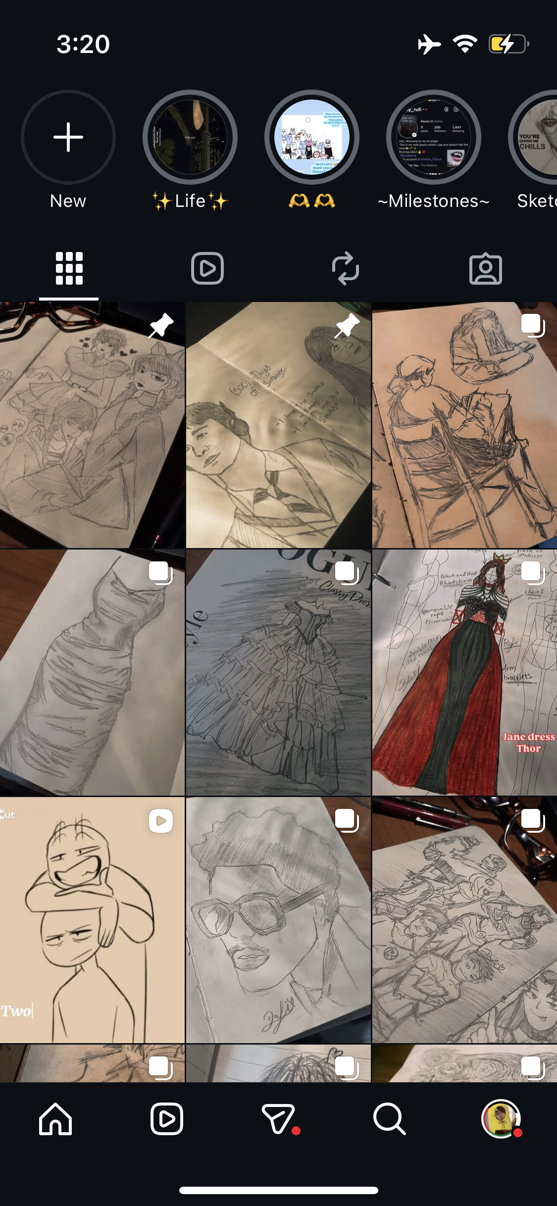My Art Account - image 2 - student project
