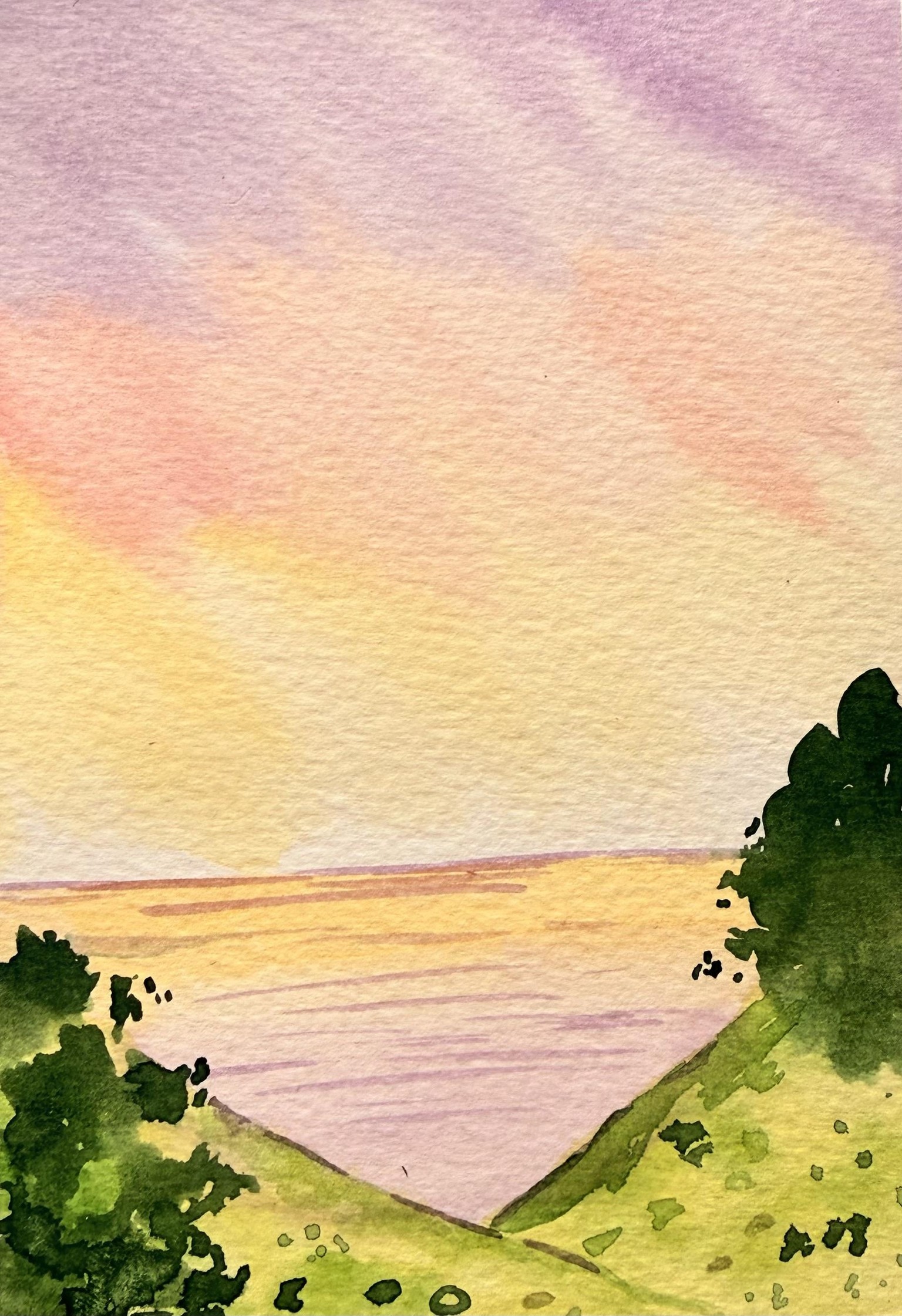 Nature in water colour - image 5 - student project