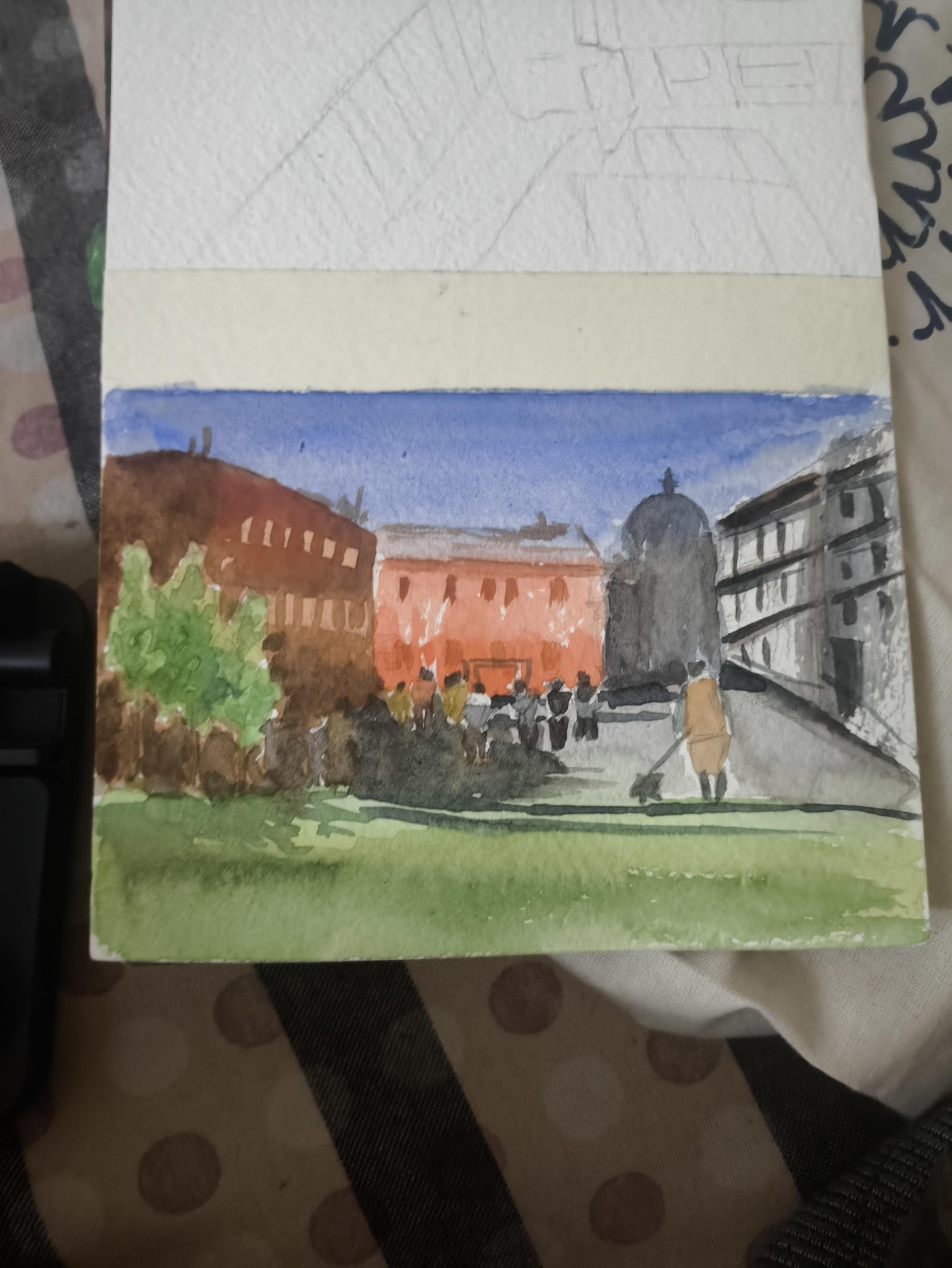 Watercolor painting - image 1 - student project