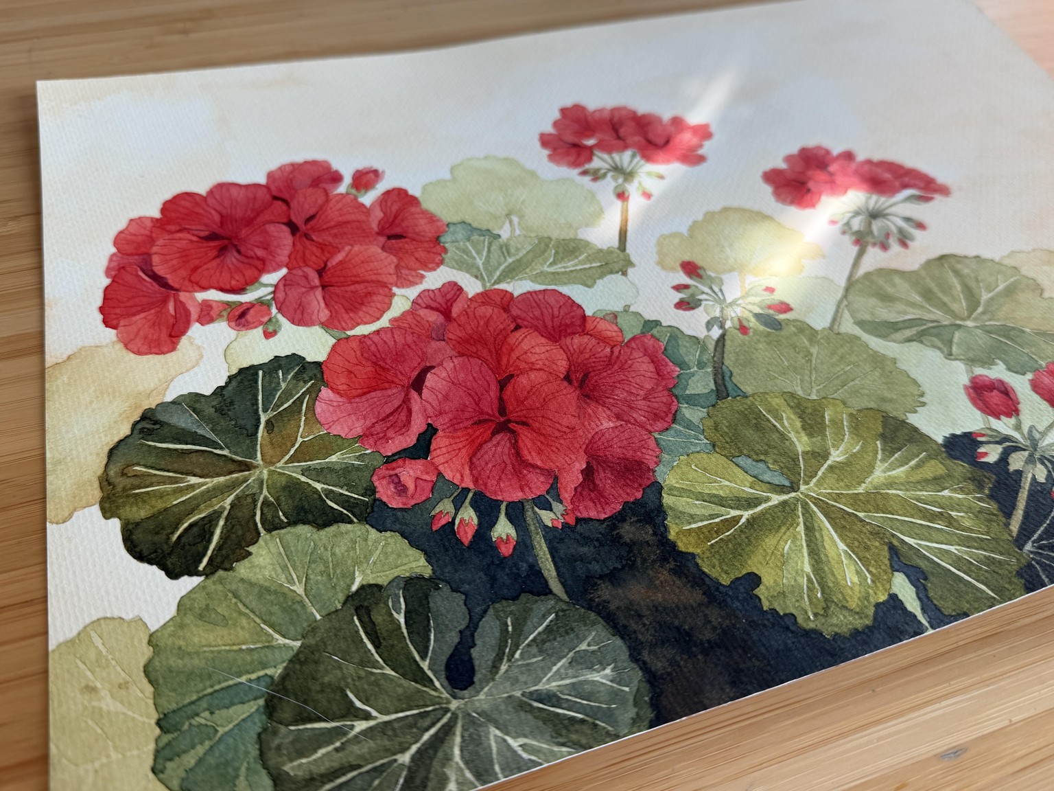 Returning to watercolour paint after many years - image 1 - student project