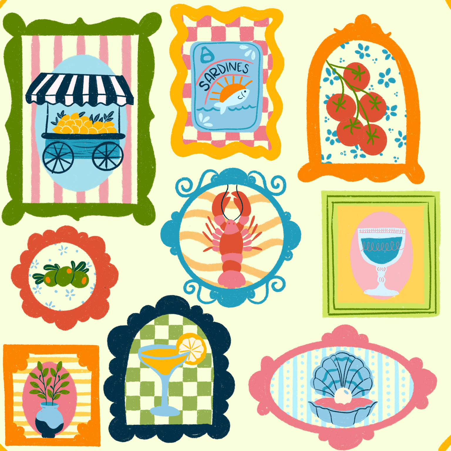 Mediterranean pattern - image 2 - student project