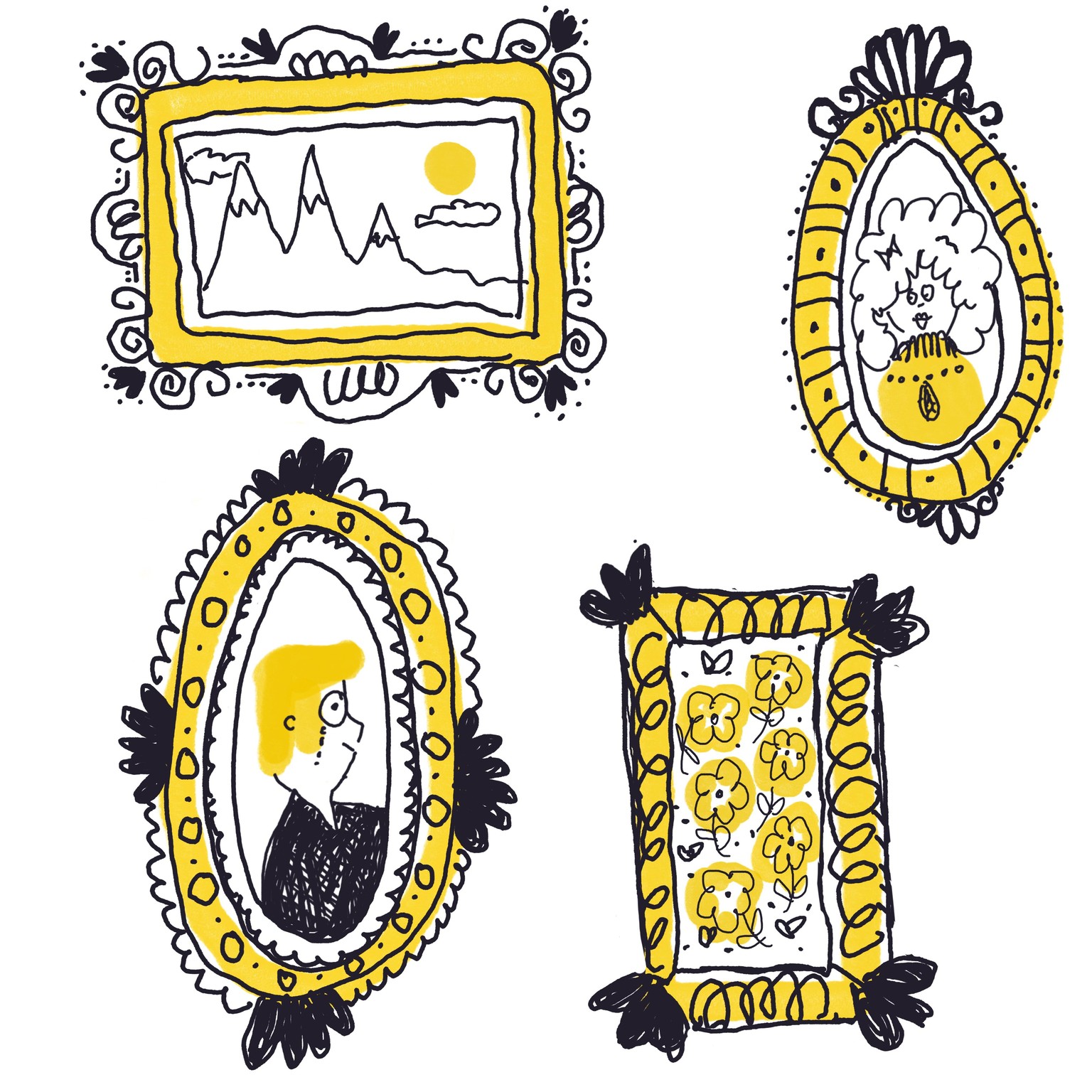 Mid-century illustration - image 4 - student project