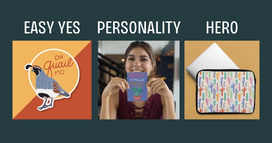 Choosing Three Products to Try on Etsy - image 1 - student project