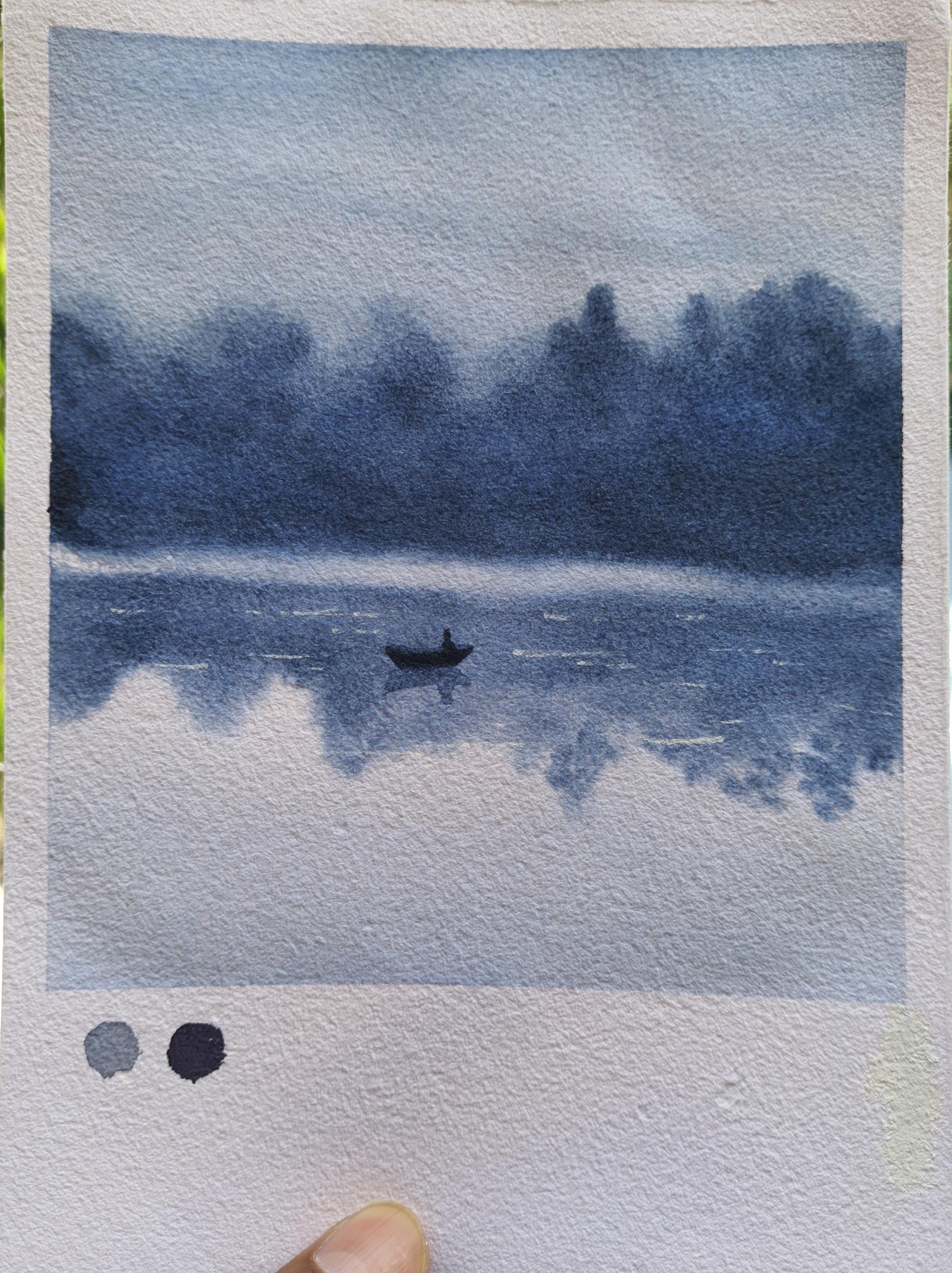 30 Days of Mini Watercolor Landscapes. .. !!! - image 13 - student project