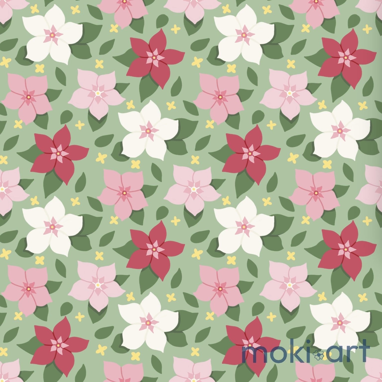 flowers in the diamond - image 1 - student project