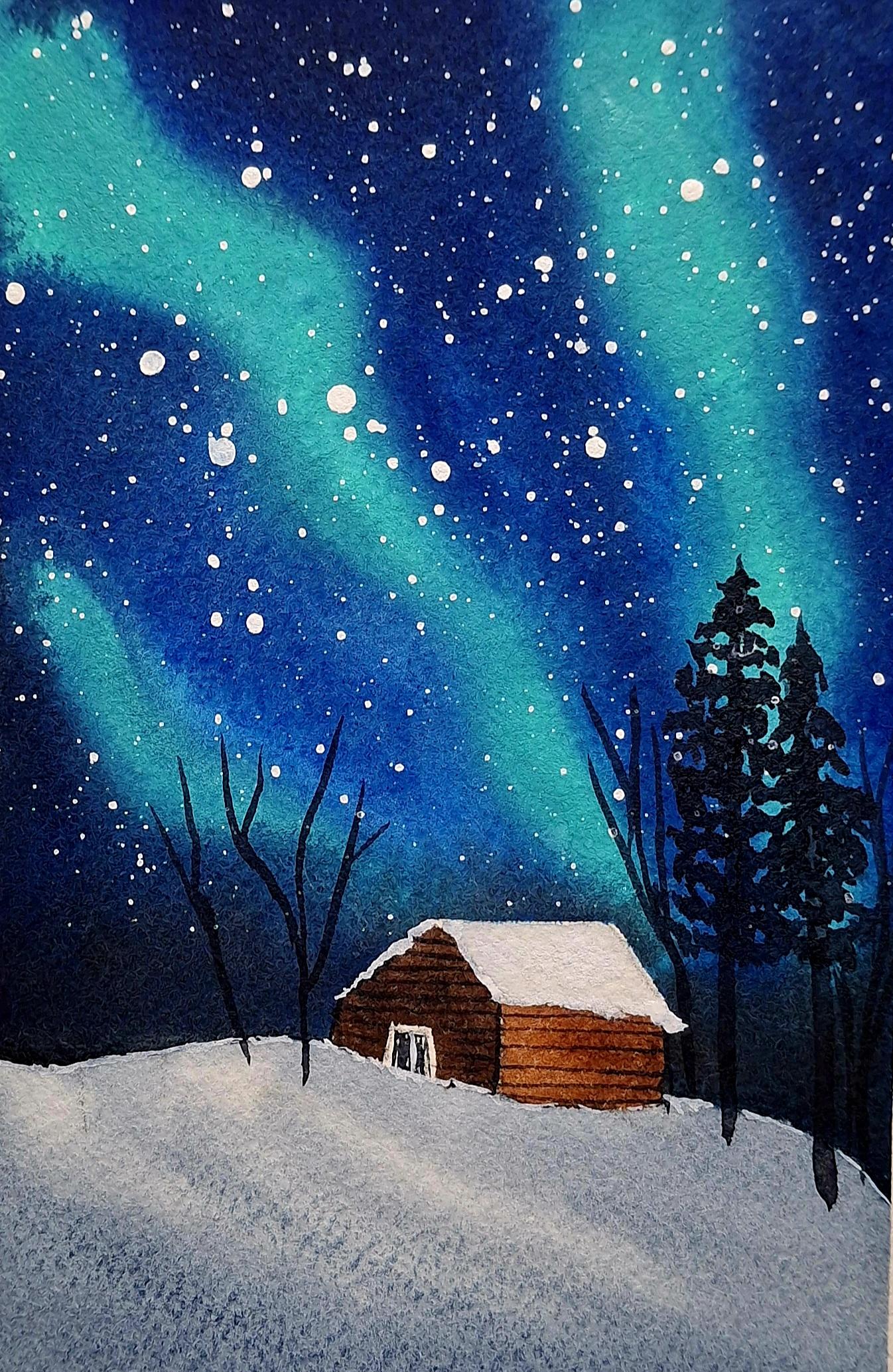30 Winter Landscapes - image 7 - student project