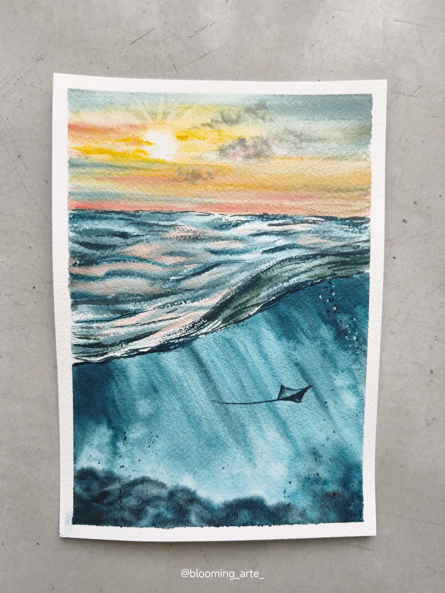 Underwater Waves & Light - image 3 - student project