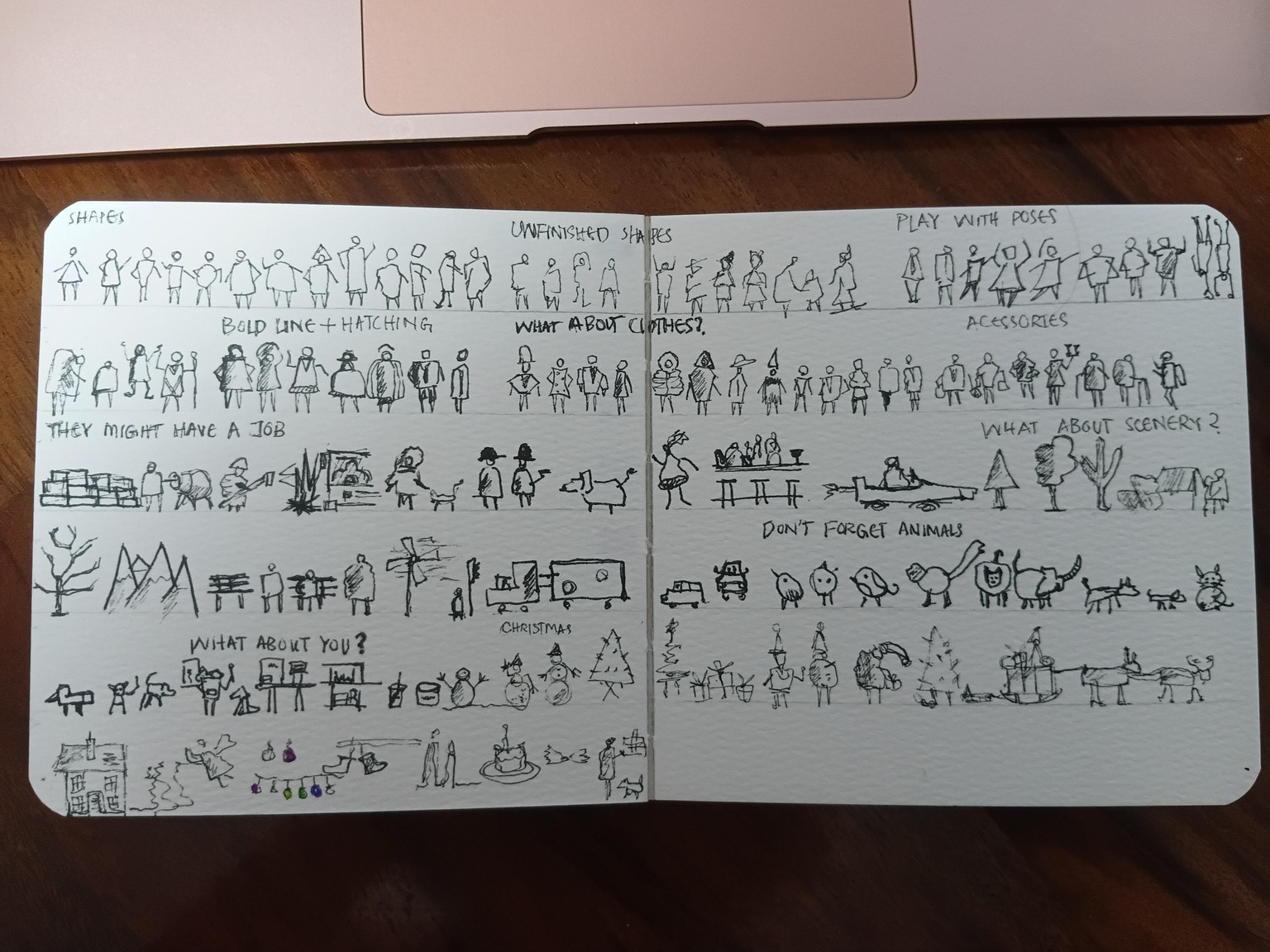 Doodling People - image 1 - student project