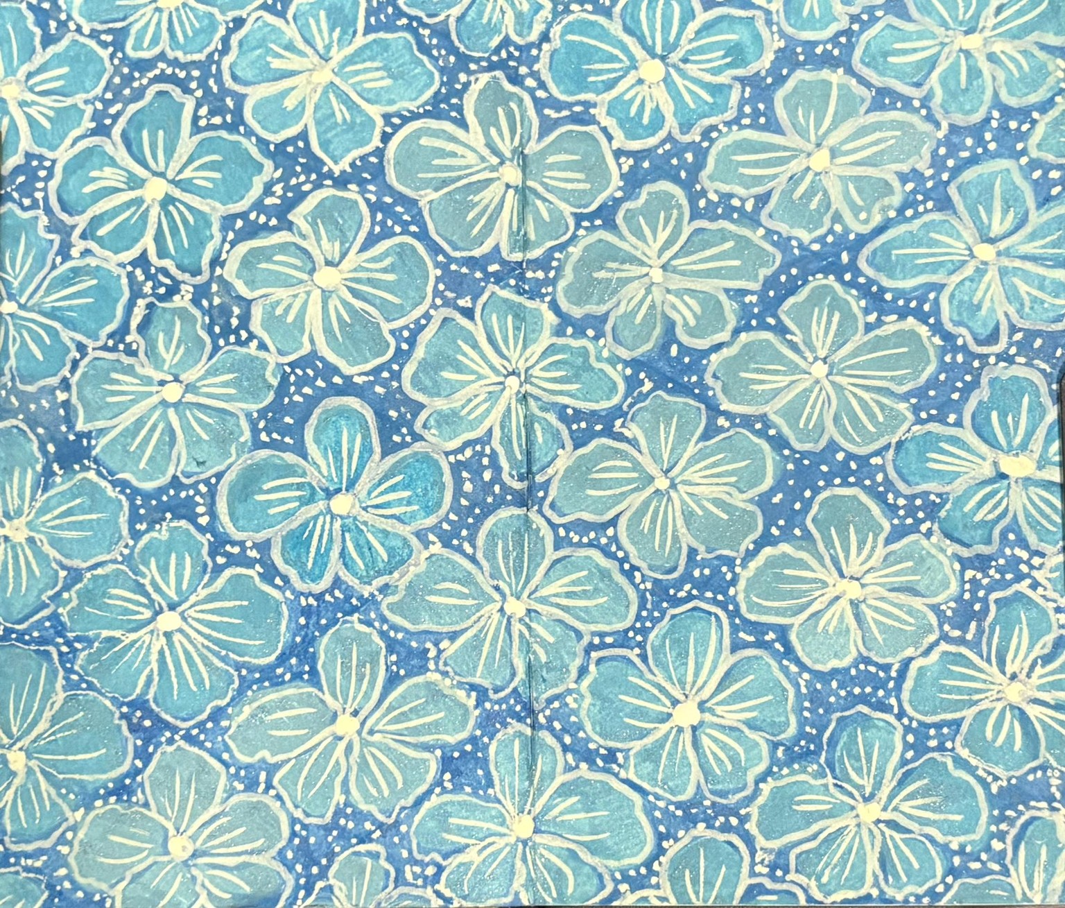 Sparkly Posca Pattern - image 1 - student project