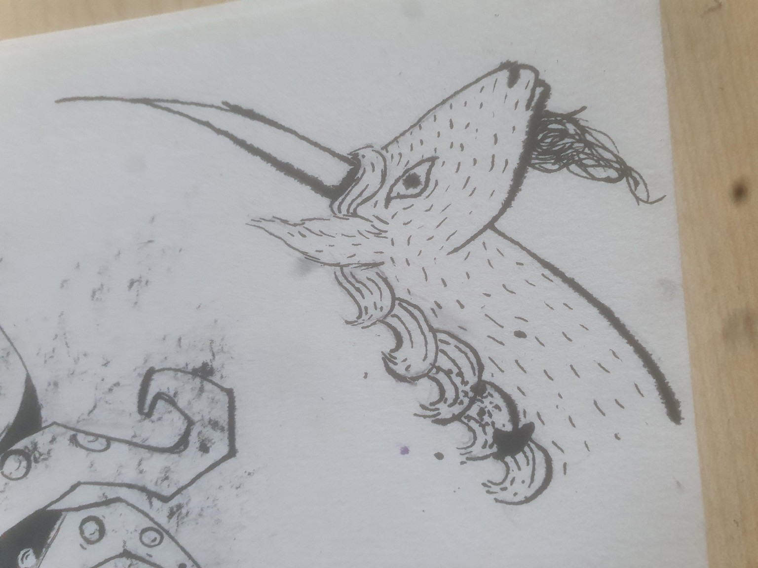Ink drawings and excercise - image 3 - student project