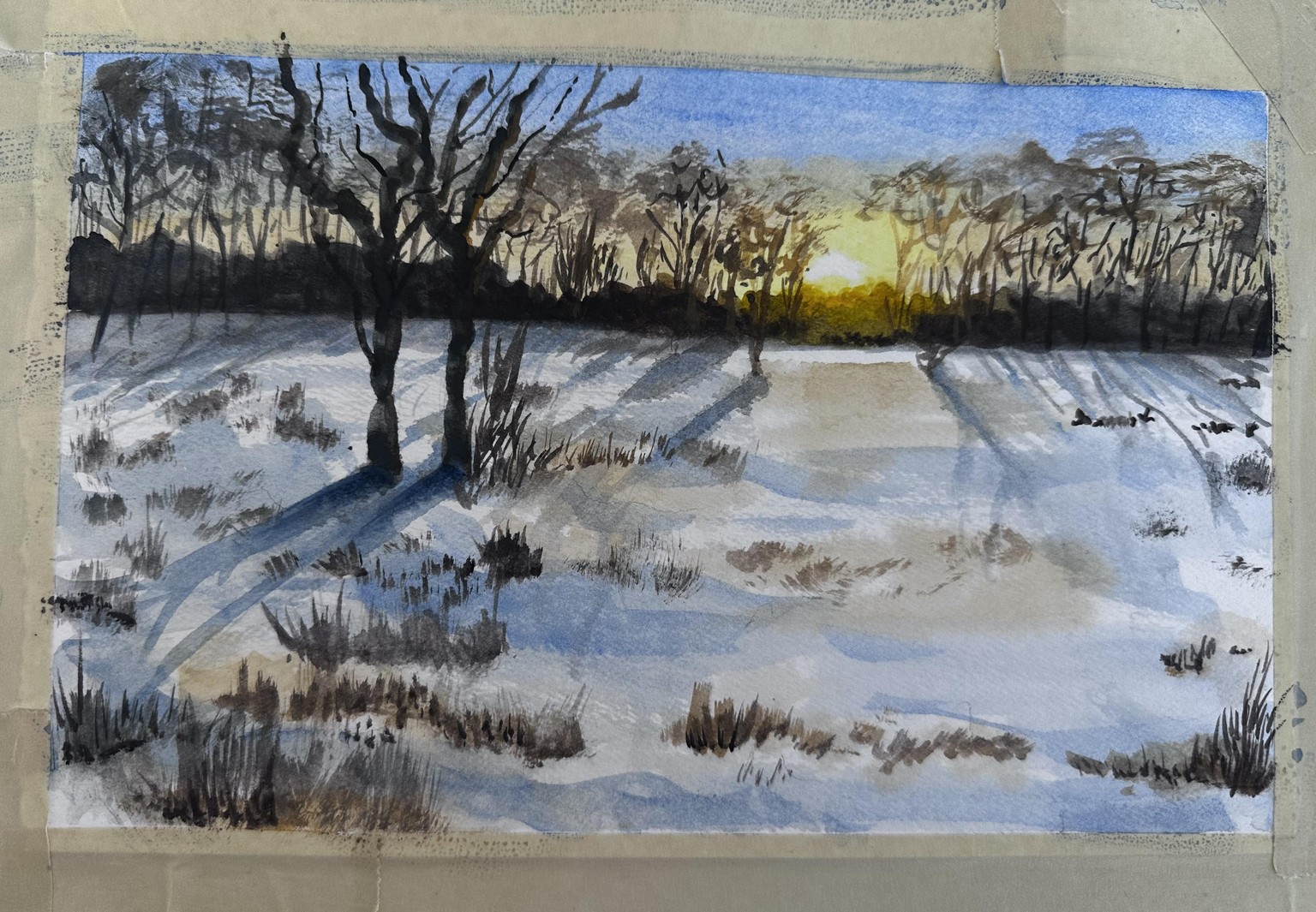 Sunset on the Pasture - image 1 - student project