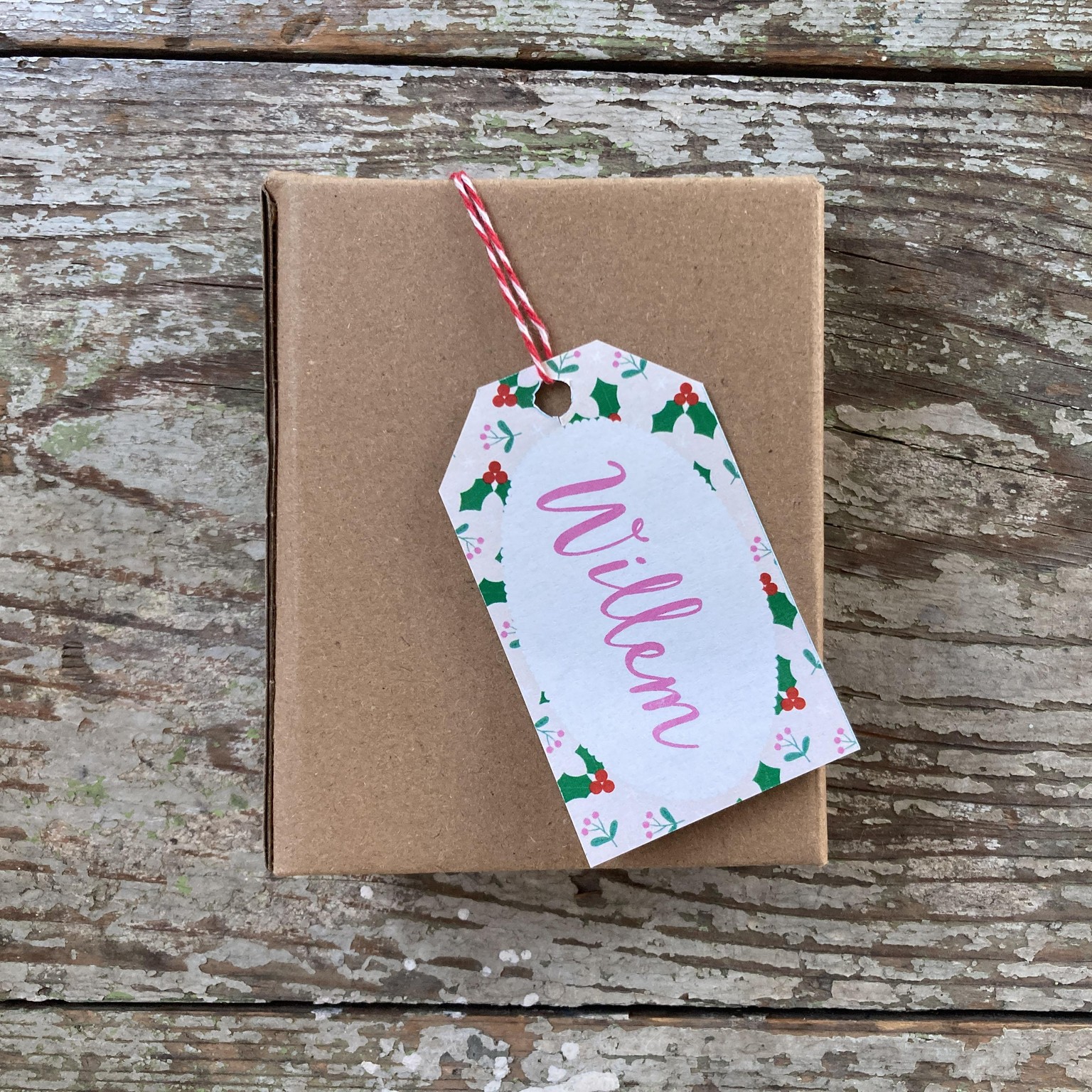Personalised Holiday Gift Tags on Procreate - image 2 - student project