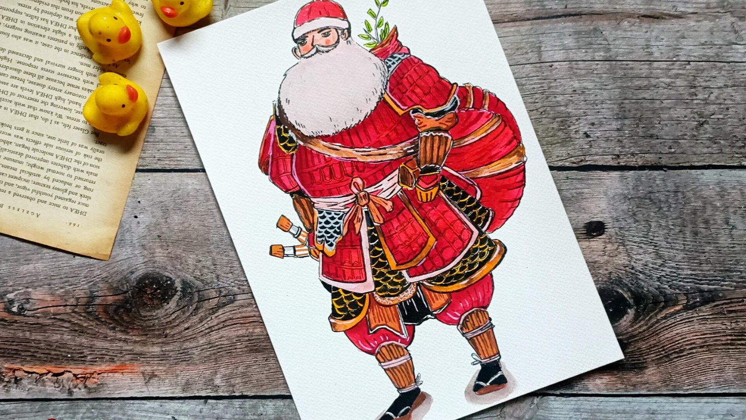 Samurai santa - image 2 - student project