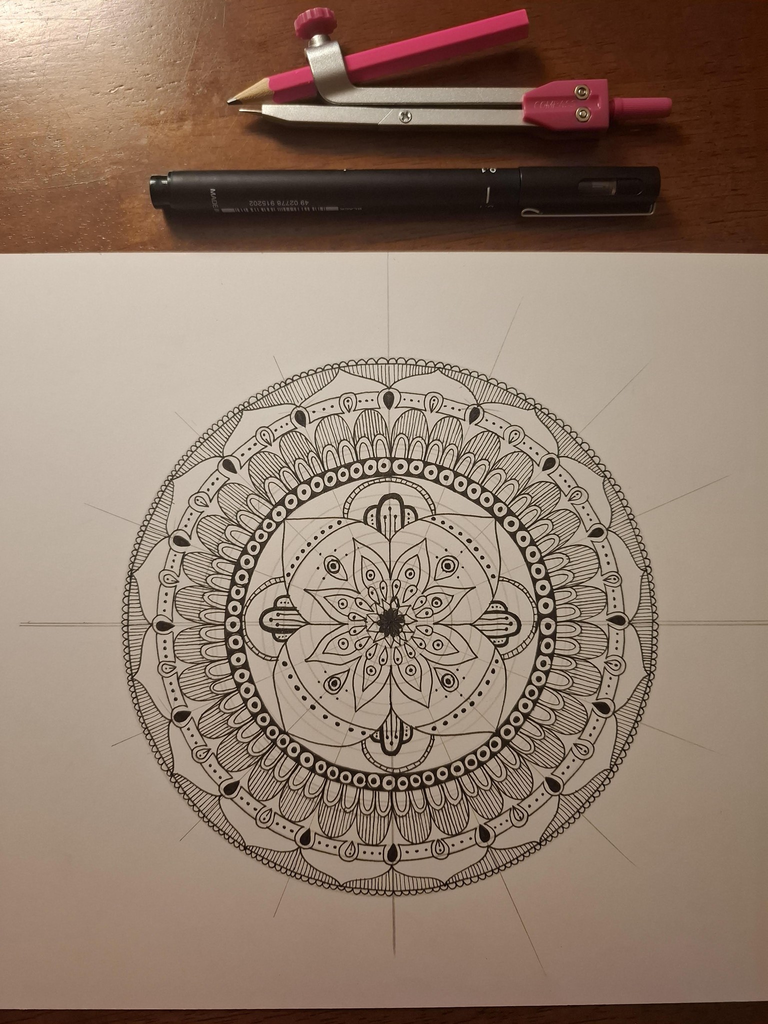 My very first Mandala - image 1 - student project
