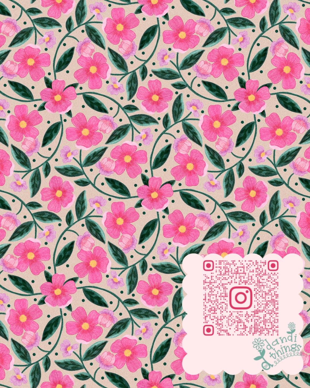 Trailing Floral Pattern - image 1 - student project