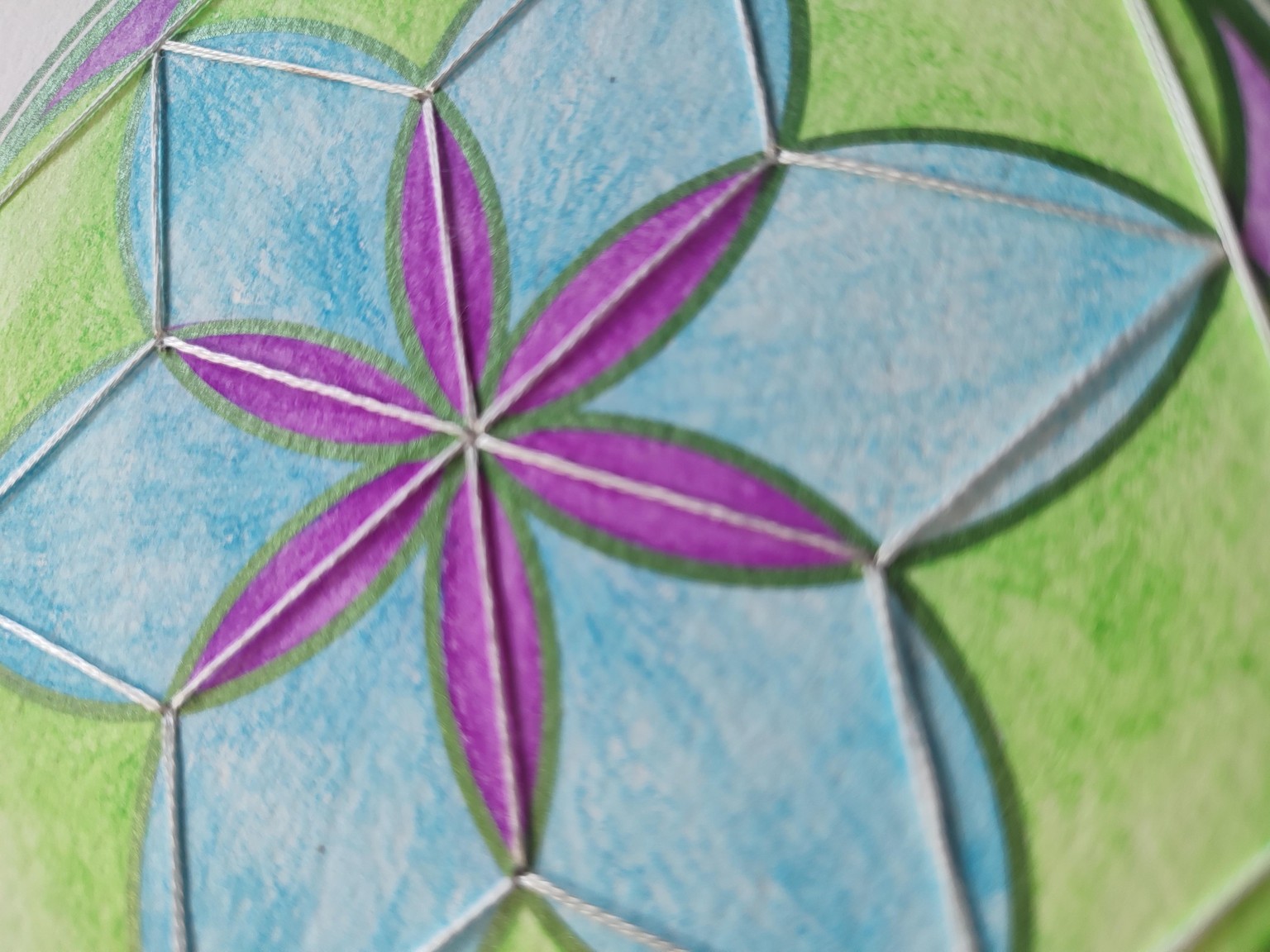 Watercolor and Embroidery - image 4 - student project