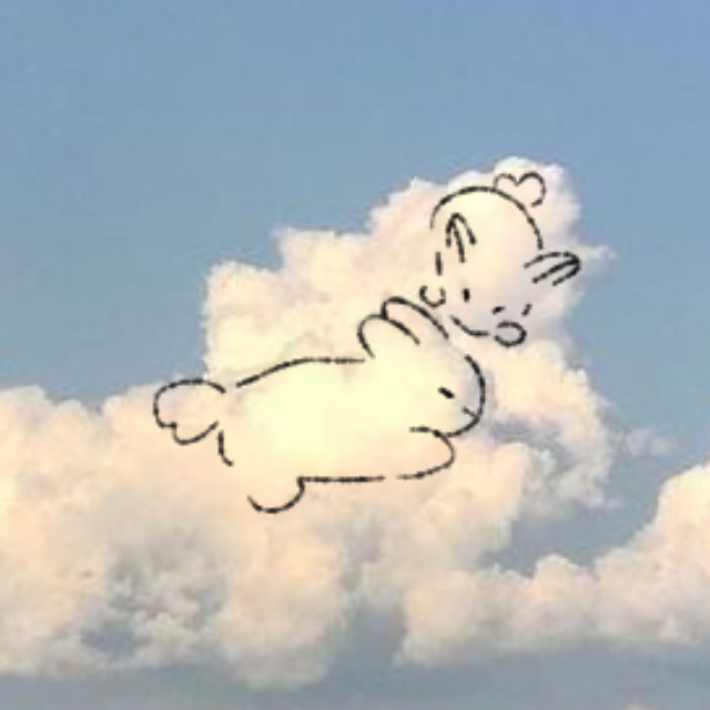 Bunnies on clouds :) - image 2 - student project