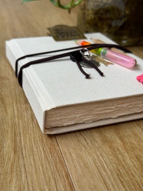 Hand-bound watercolor sketchbook - image 3 - student project