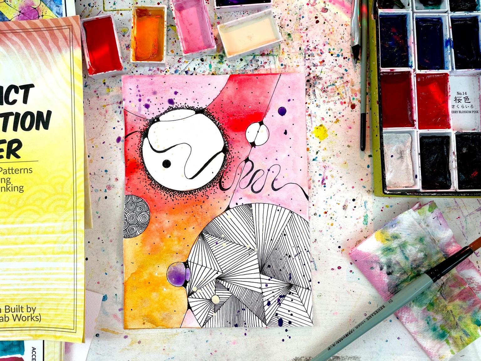 My Paintings with Abstract Composition Builder - image 1 - student project