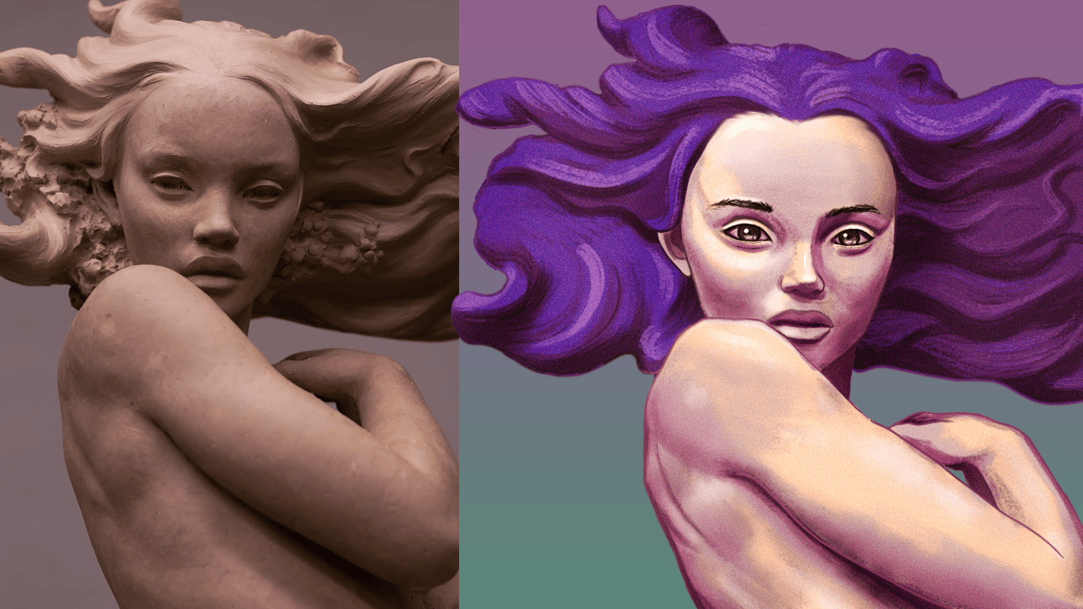 Statue painting - image 1 - student project