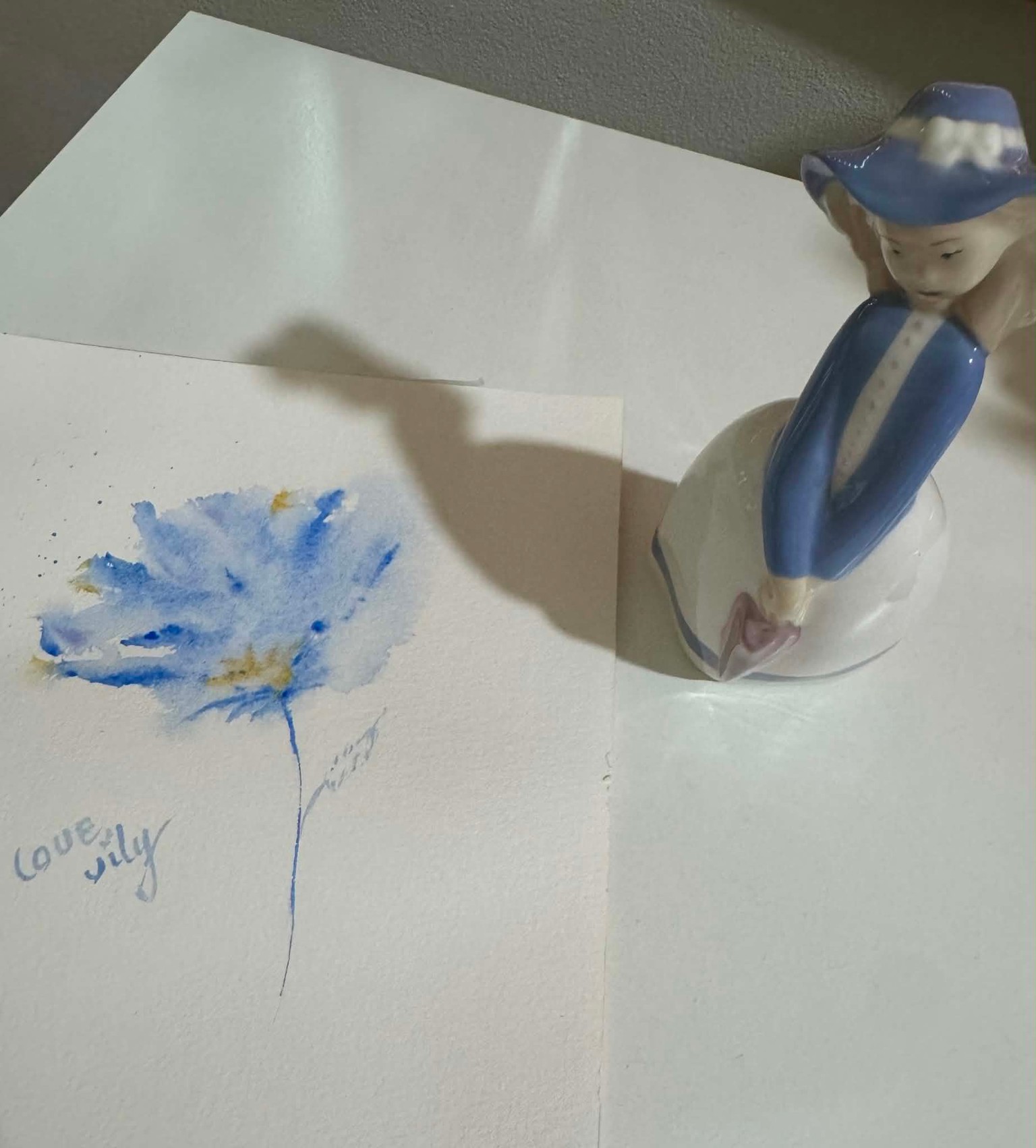 loose watercolor florals-paint a big bold bloom - image 1 - student project
