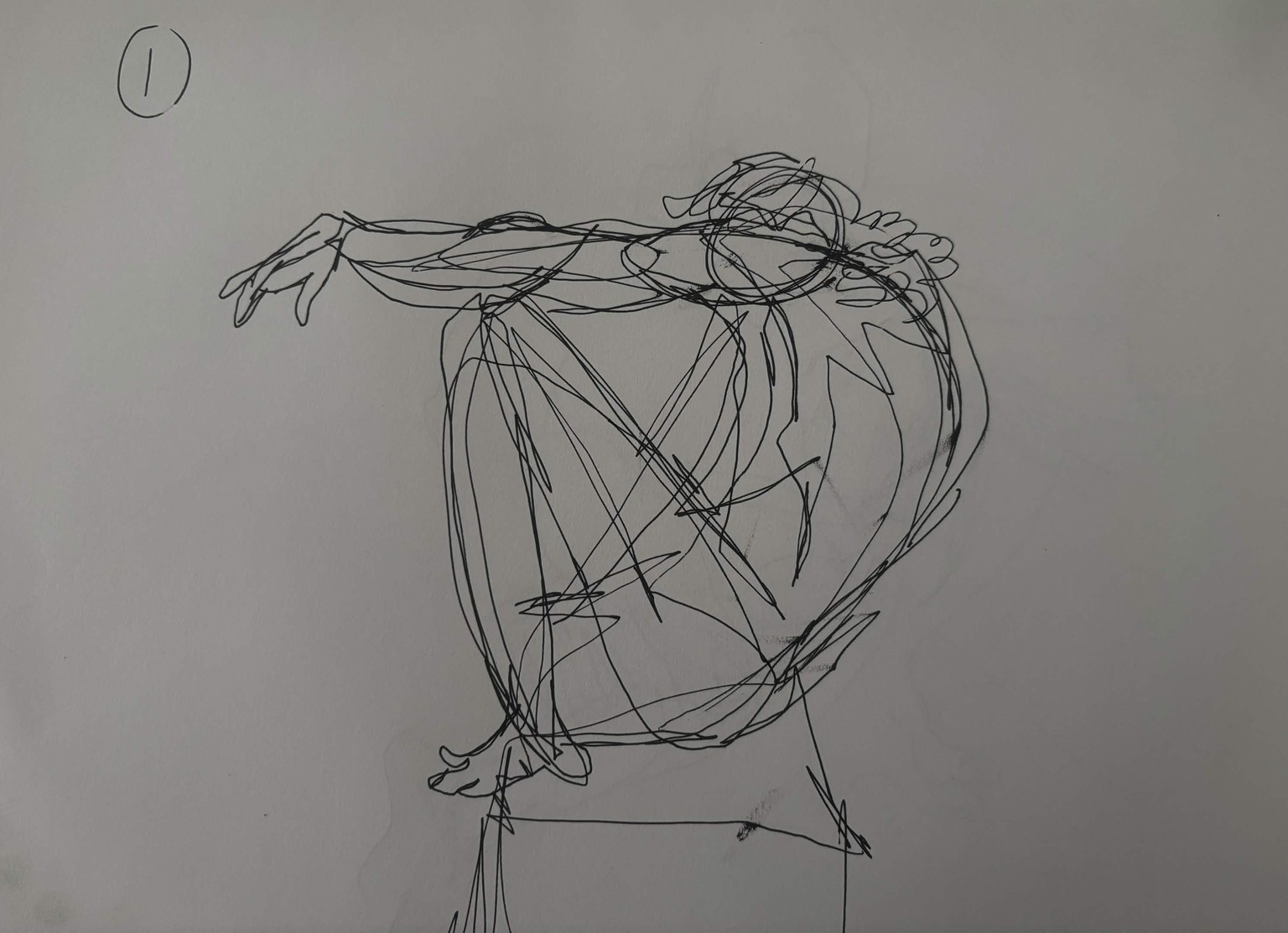 Dynamic Figure Drawing Exercises - image 1 - student project