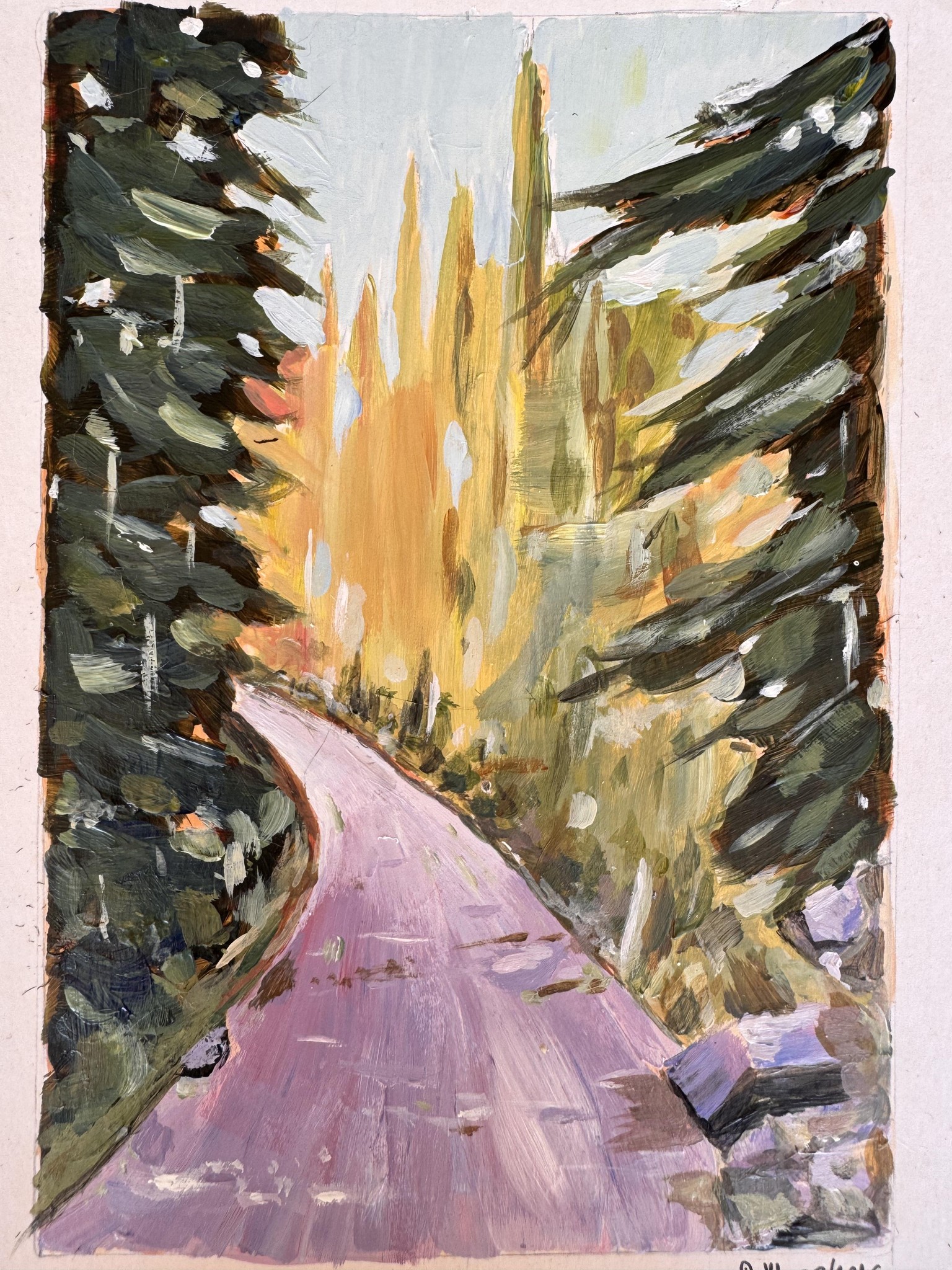 Loose Acrylic Painting - image 1 - student project