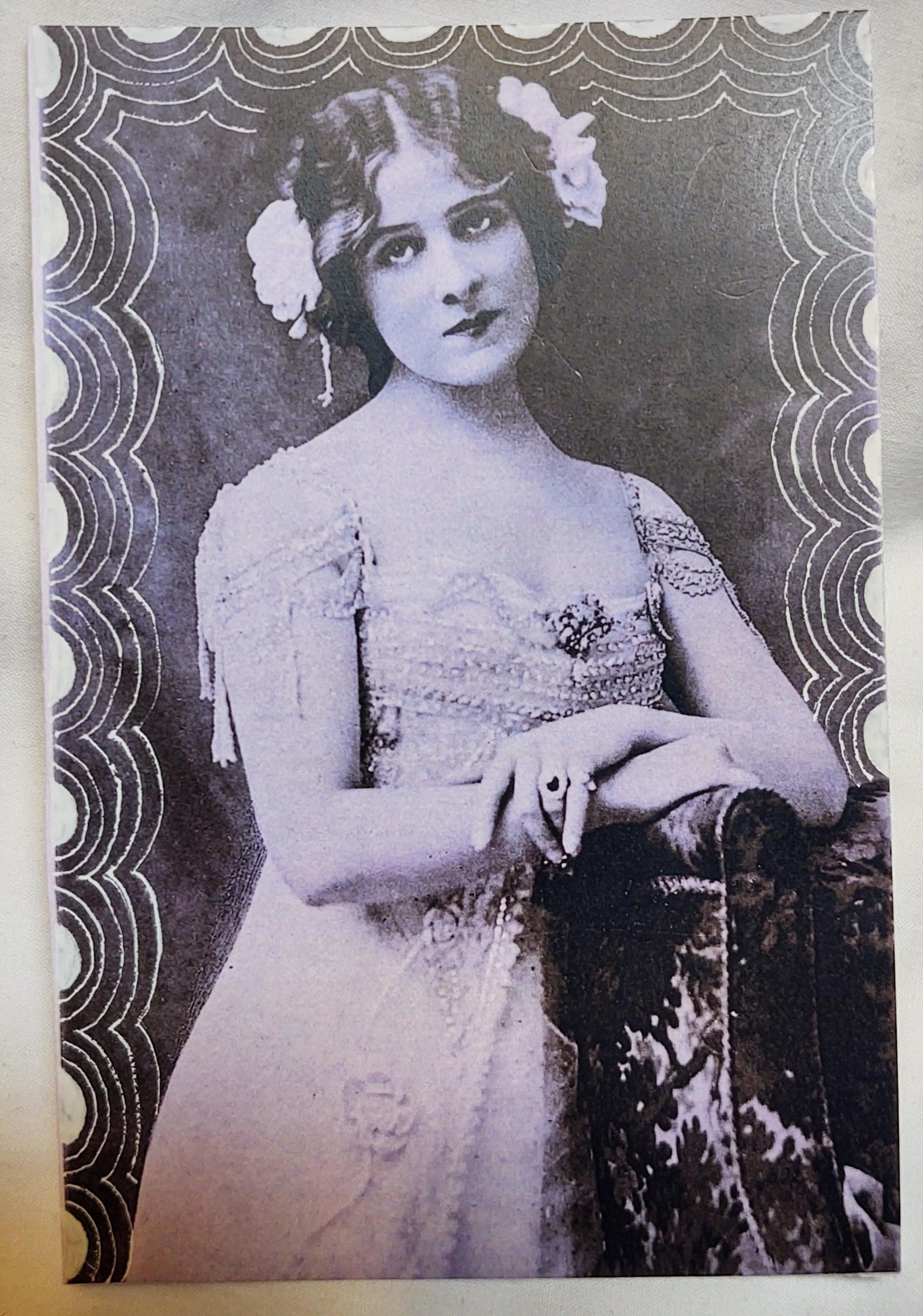 Zentangle on Vintage Photos - image 5 - student project