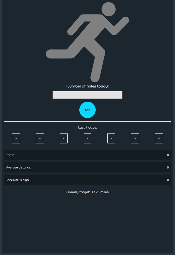 Running Tracker - image 1 - student project