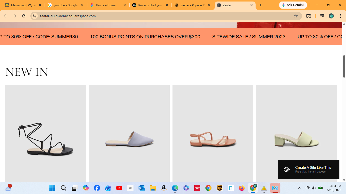 ZAATAR(SQUARESPACE) - image 2 - student project