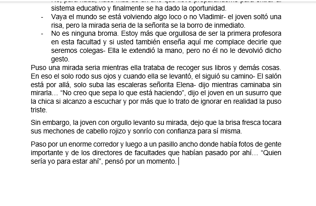 Escena inicial de novela - image 2 - student project