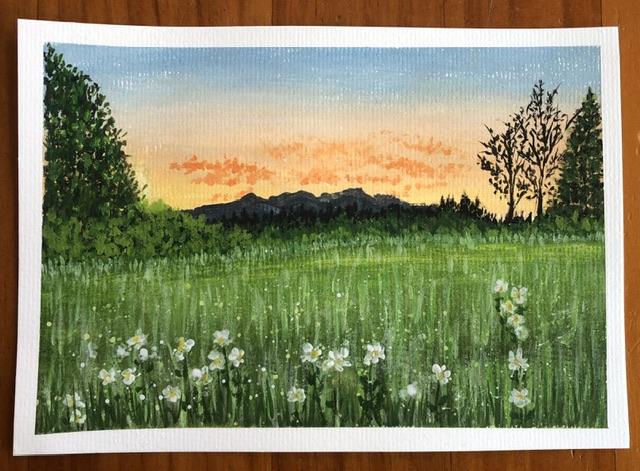 Sunset Glow and Peaceful Landscapes - image 6 - student project