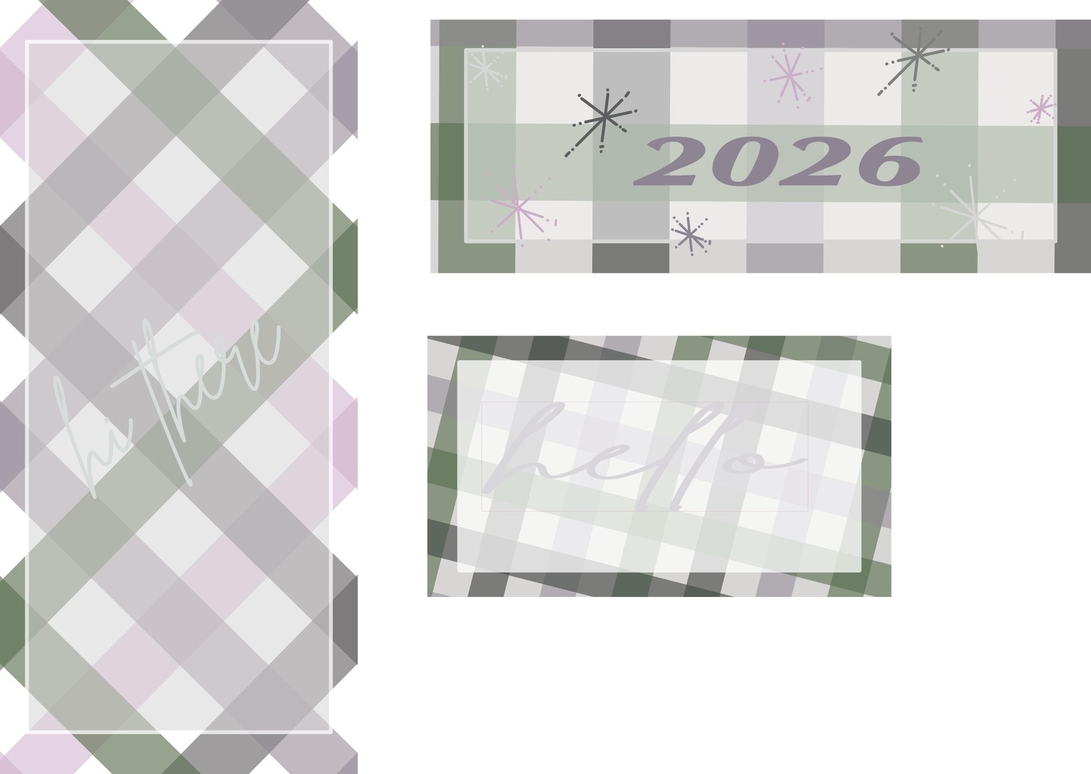 Gingham pattern - image 1 - student project