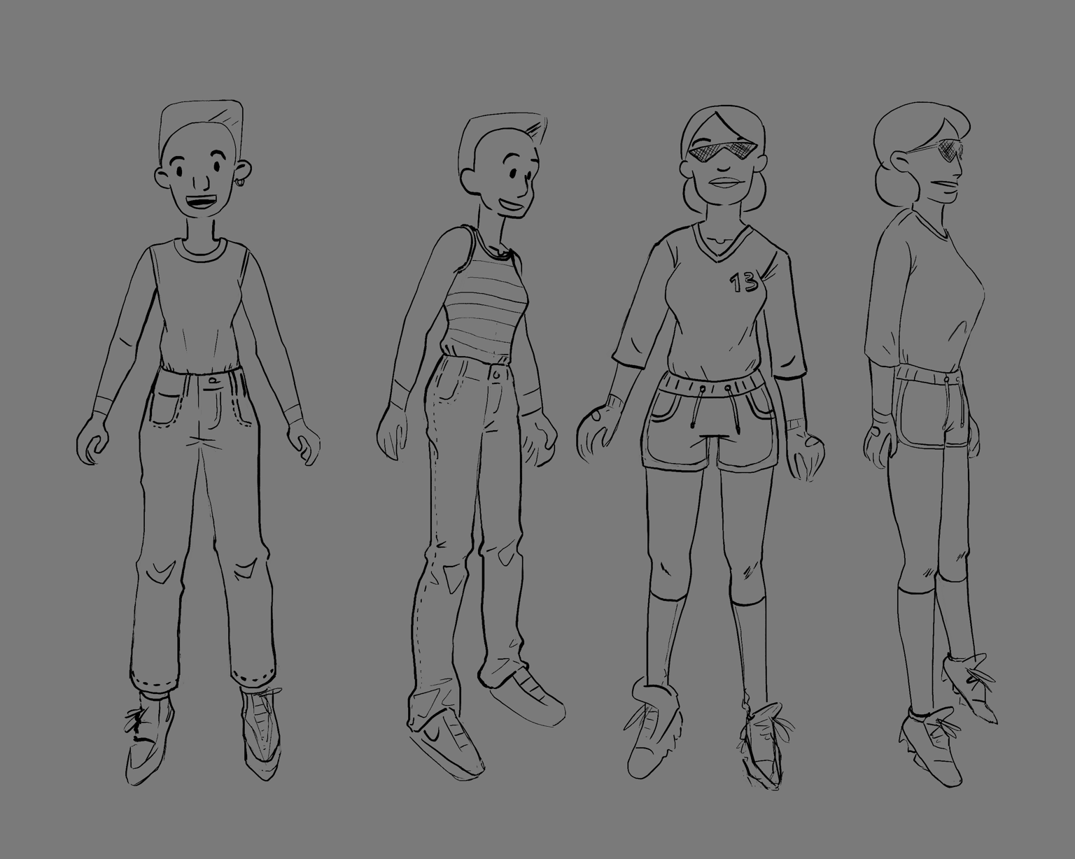 Character and Clothing - Final Characters + “homework” - image 6 - student project