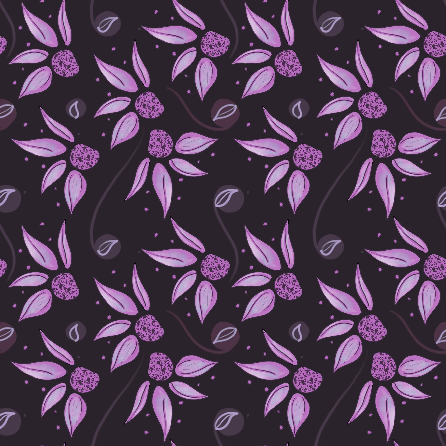 Summer floral pattern! - image 3 - student project
