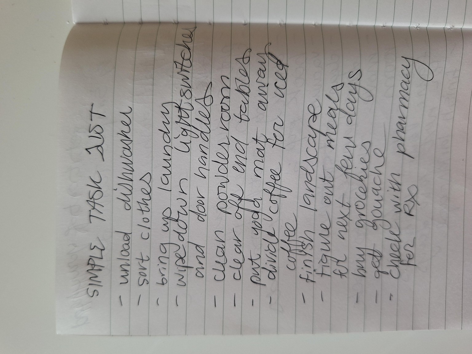 A simple list - image 1 - student project