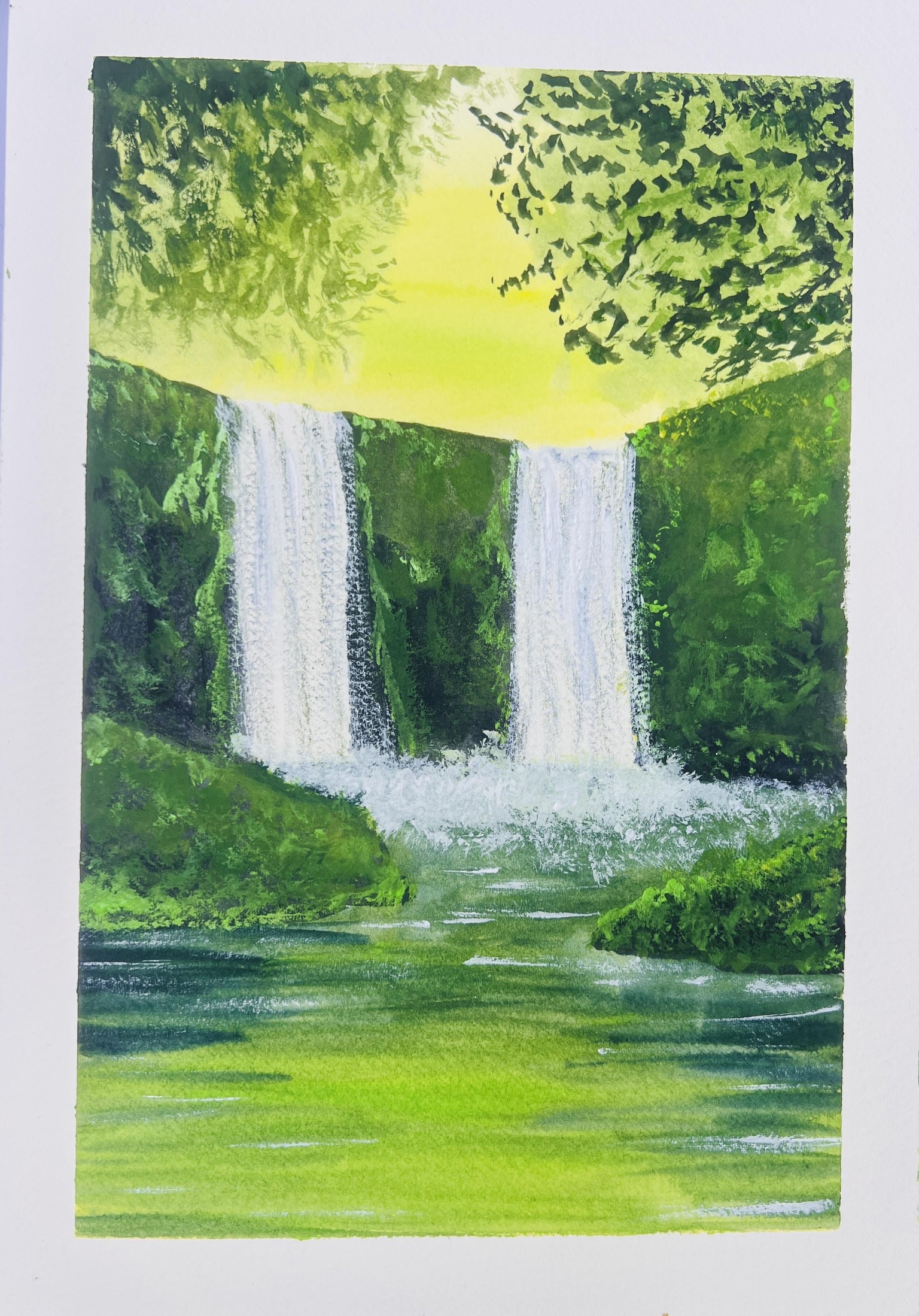 Spring fields - image 1 - student project