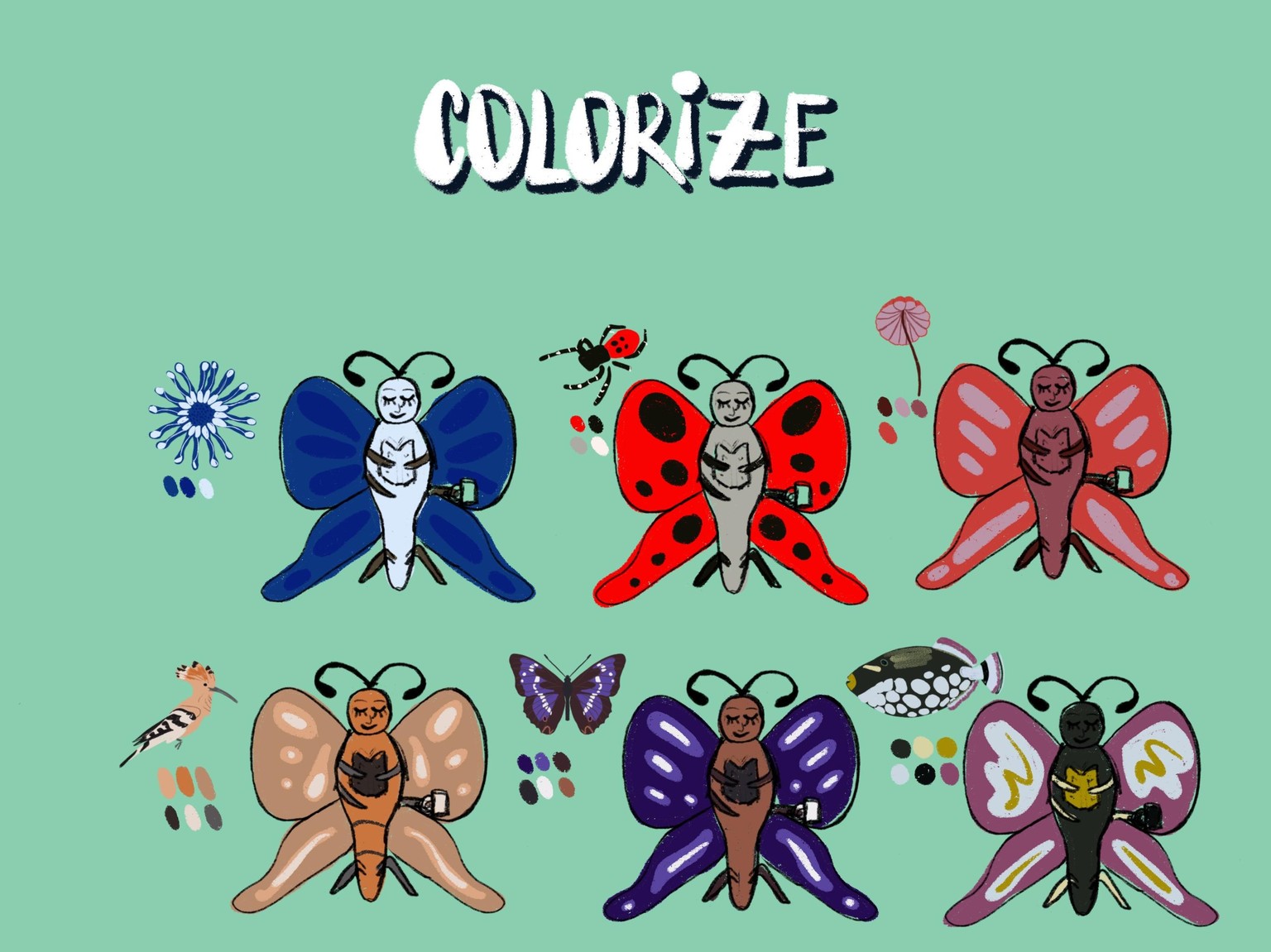 Character design class - image 2 - student project
