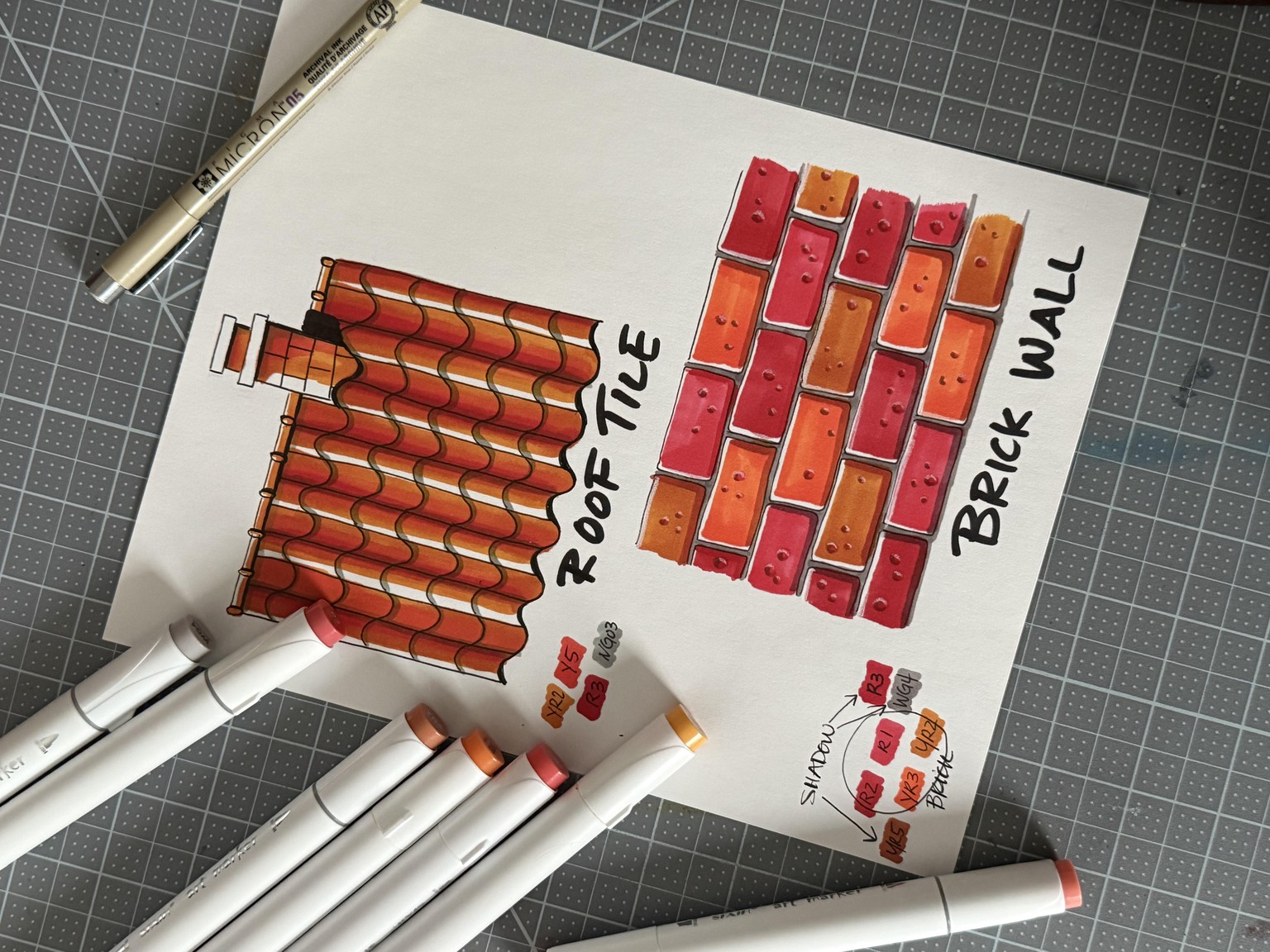 Urban Sketching - image 1 - student project