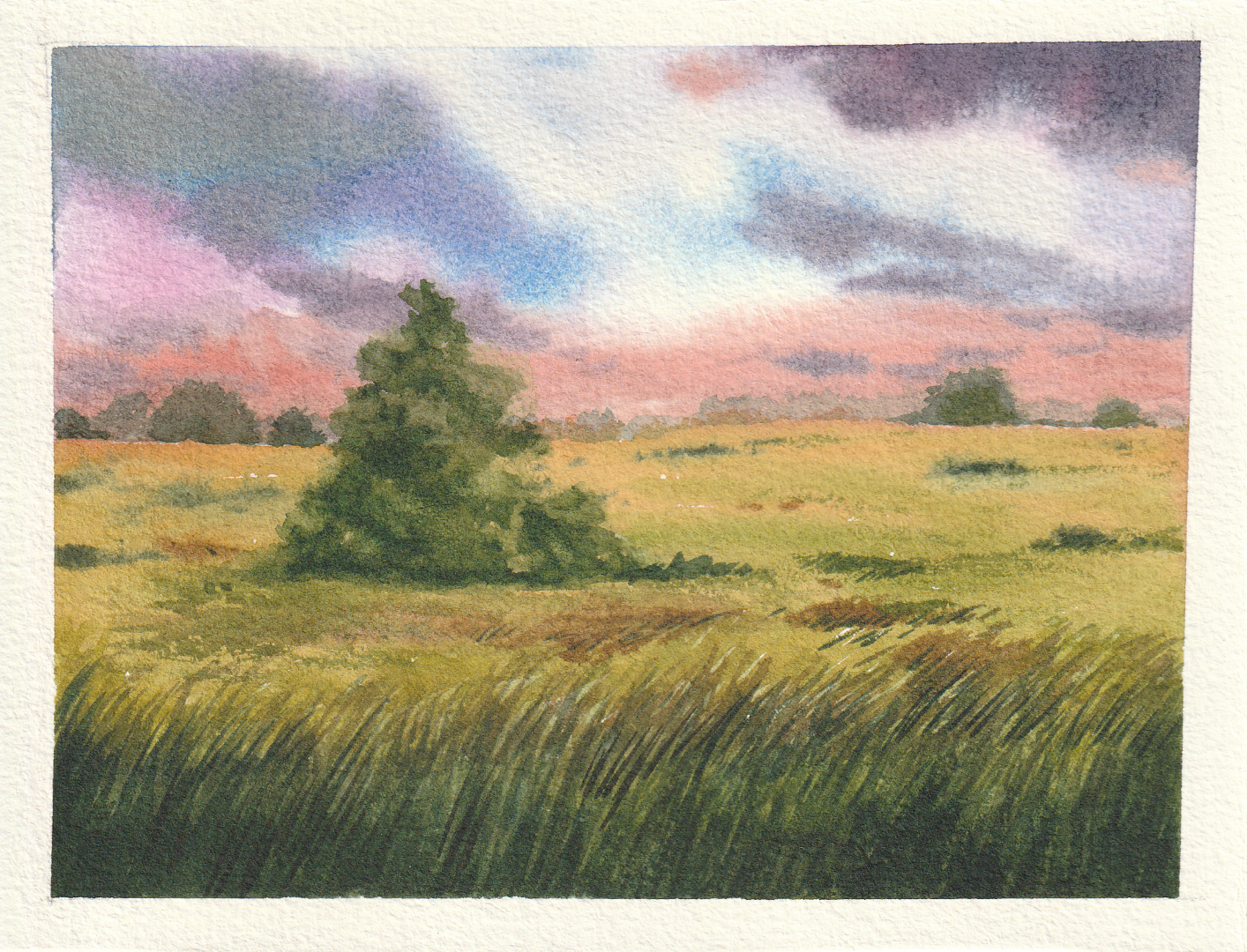 My Loose And Impressionistic Watercolor Landscapes - image 3 - student project