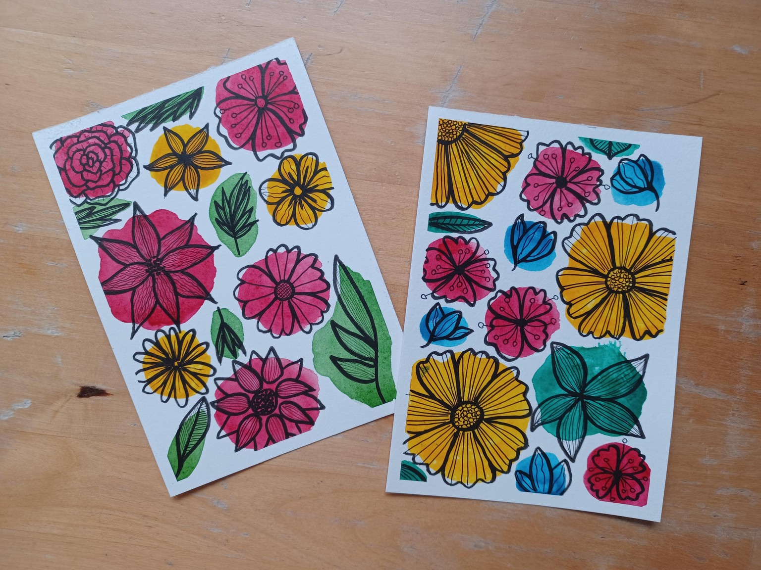 Farben und Blumen - image 1 - student project