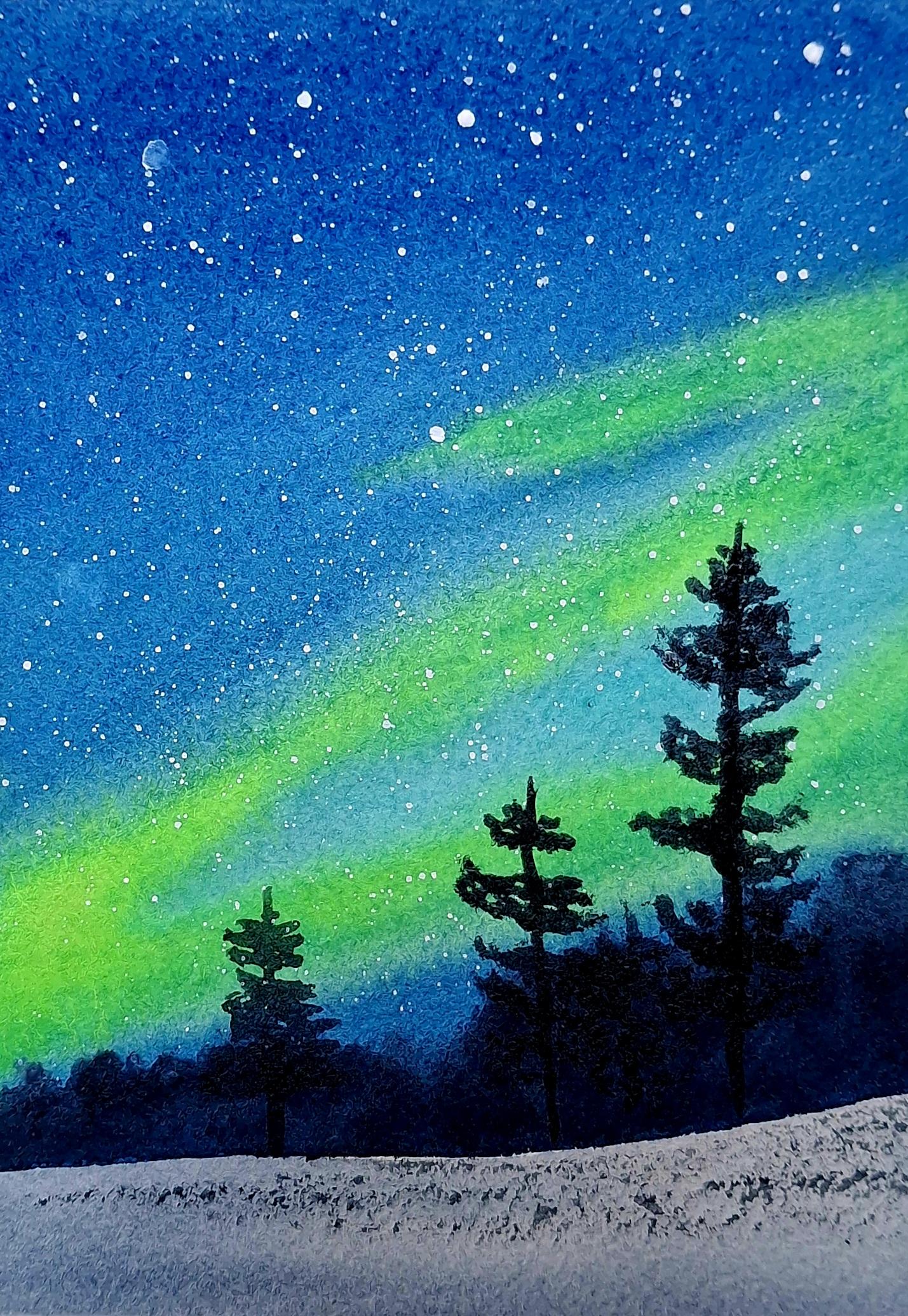 30 Winter Landscapes - image 11 - student project