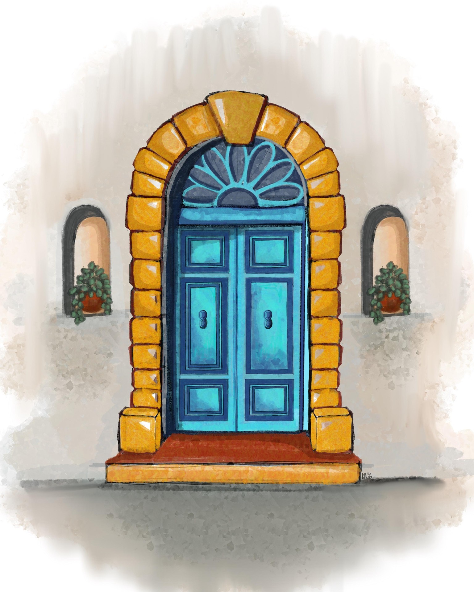 The Blue Door - image 1 - student project