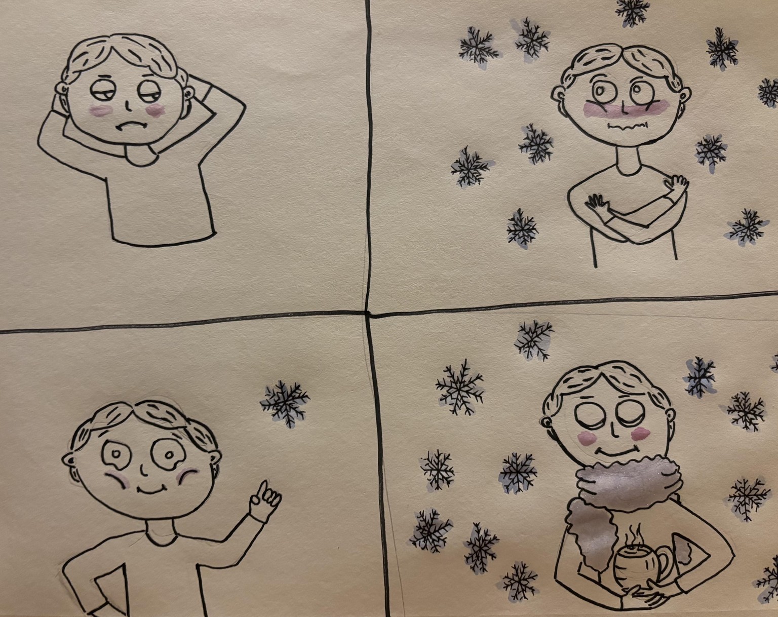 Drawing emotions - image 1 - student project