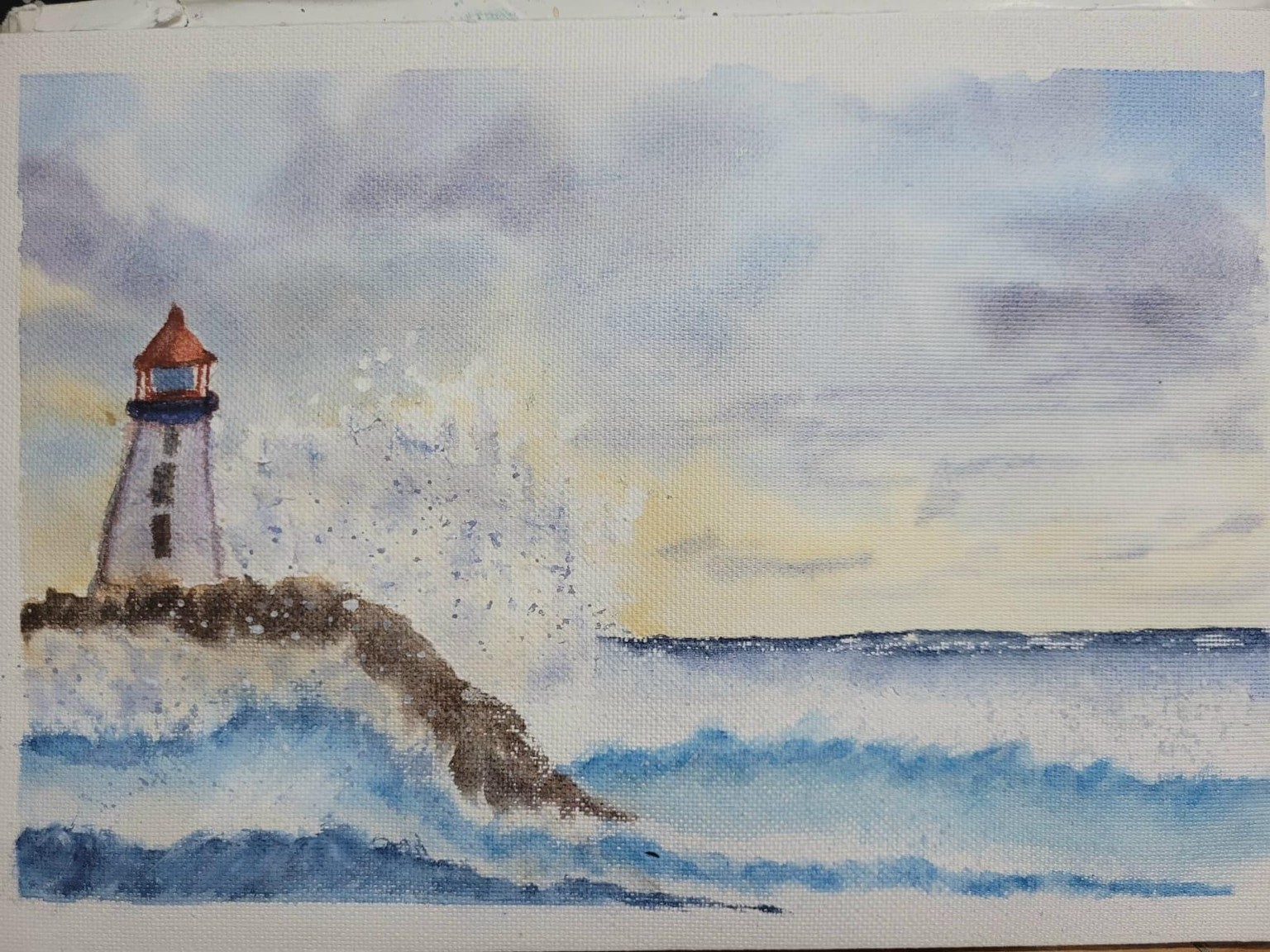 Crashing waves - image 1 - student project