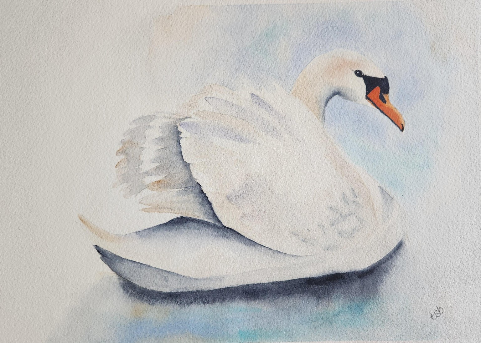 Swan with Nadine - image 2 - student project